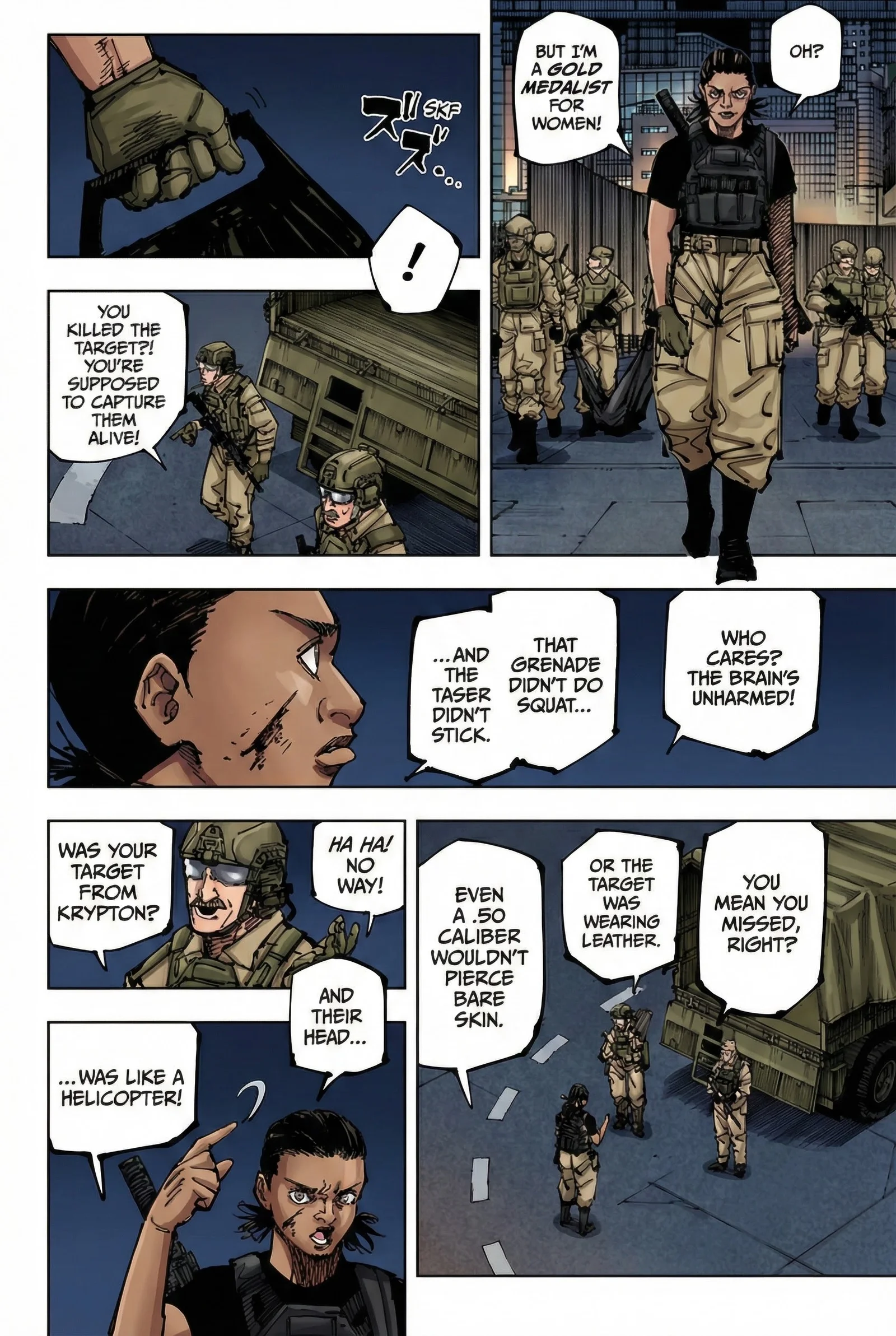 Jujutsu Kaisen Colored Manga JJK, chapter 209, page 8