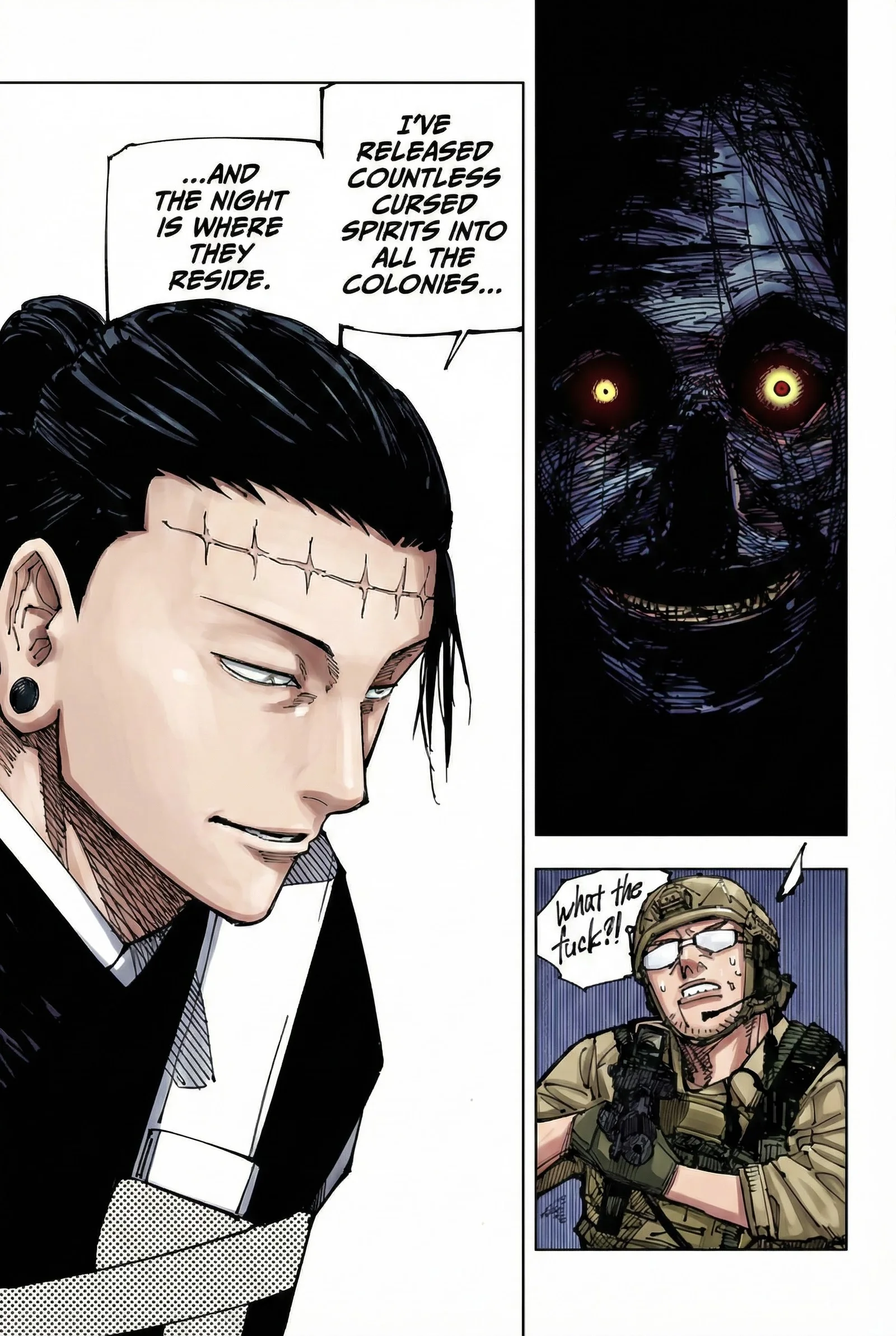 Jujutsu Kaisen Colored Manga JJK, chapter 209, page 15