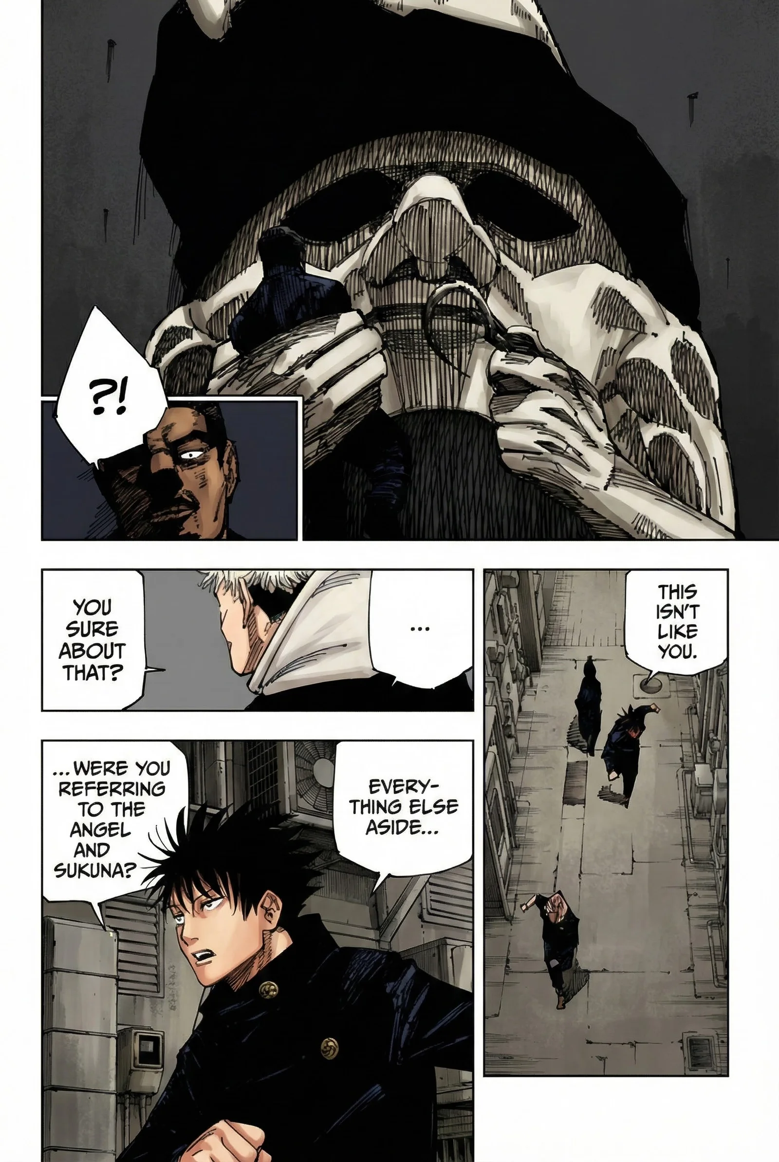 Jujutsu Kaisen Colored Manga JJK, chapter 210, page 12