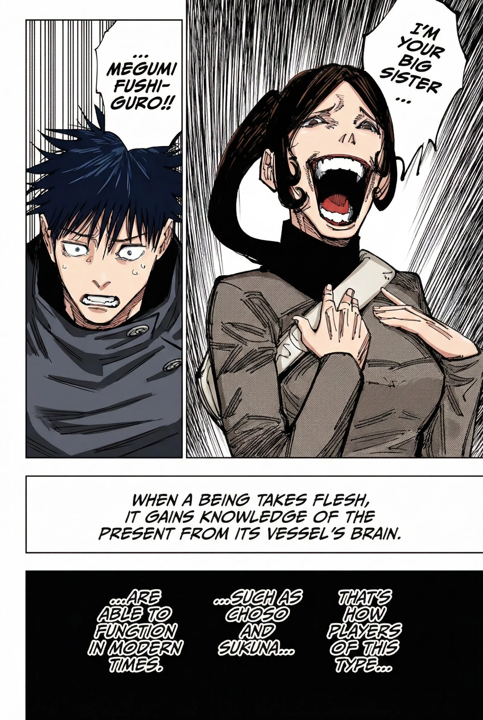 Jujutsu Kaisen Colored Manga JJK, chapter 212, page 6