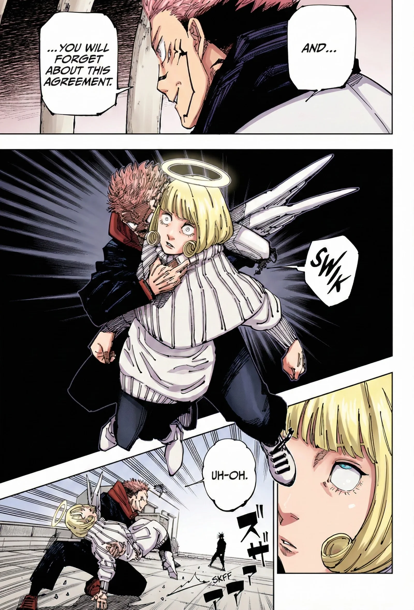 Jujutsu Kaisen Colored Manga JJK, chapter 212, page 10