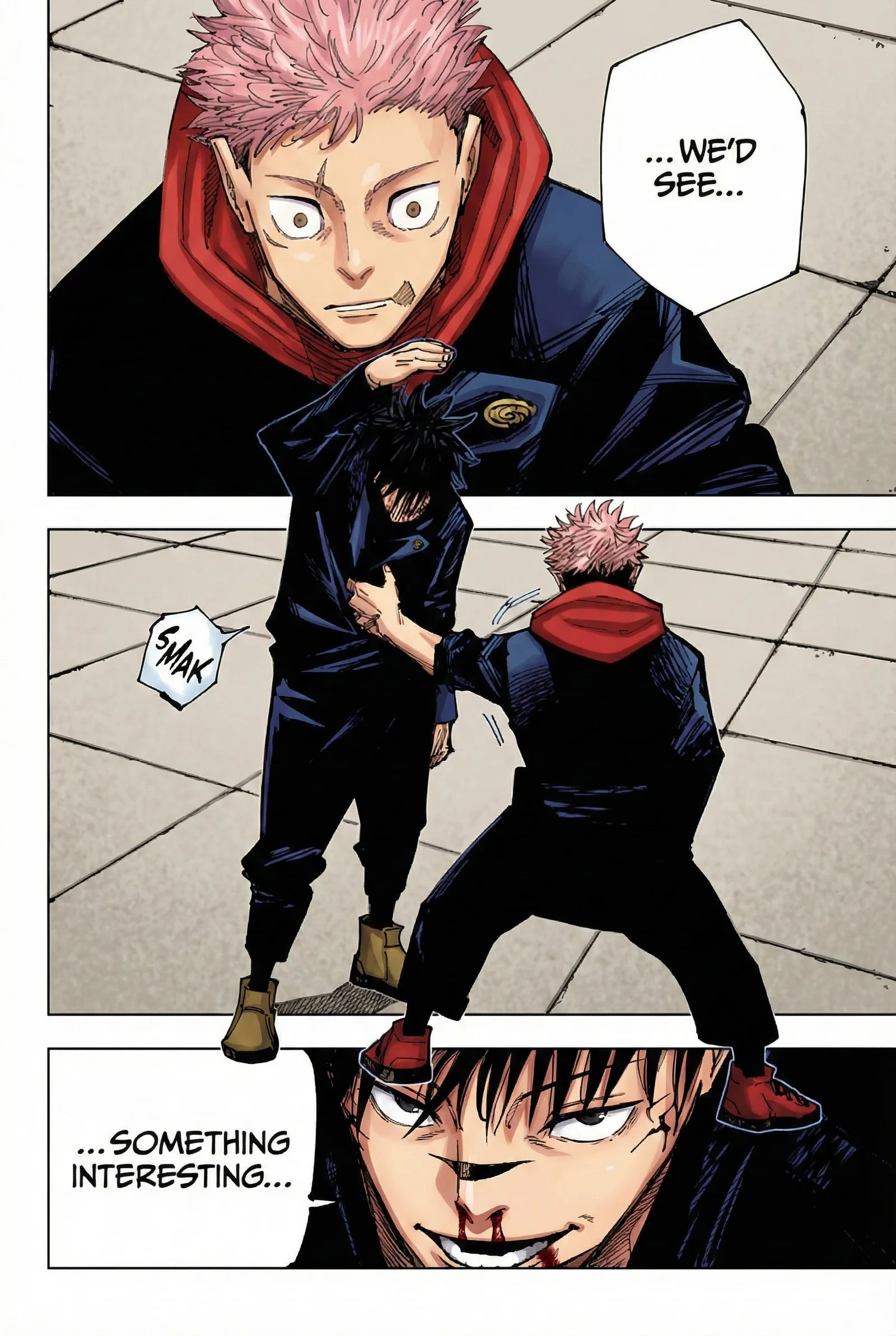 Jujutsu Kaisen Colored Manga JJK, chapter 212, page 18
