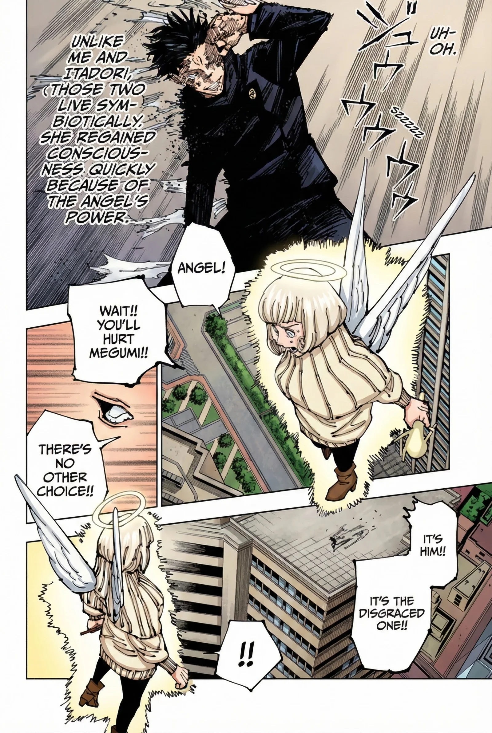 Jujutsu Kaisen Colored Manga JJK, chapter 213, page 12
