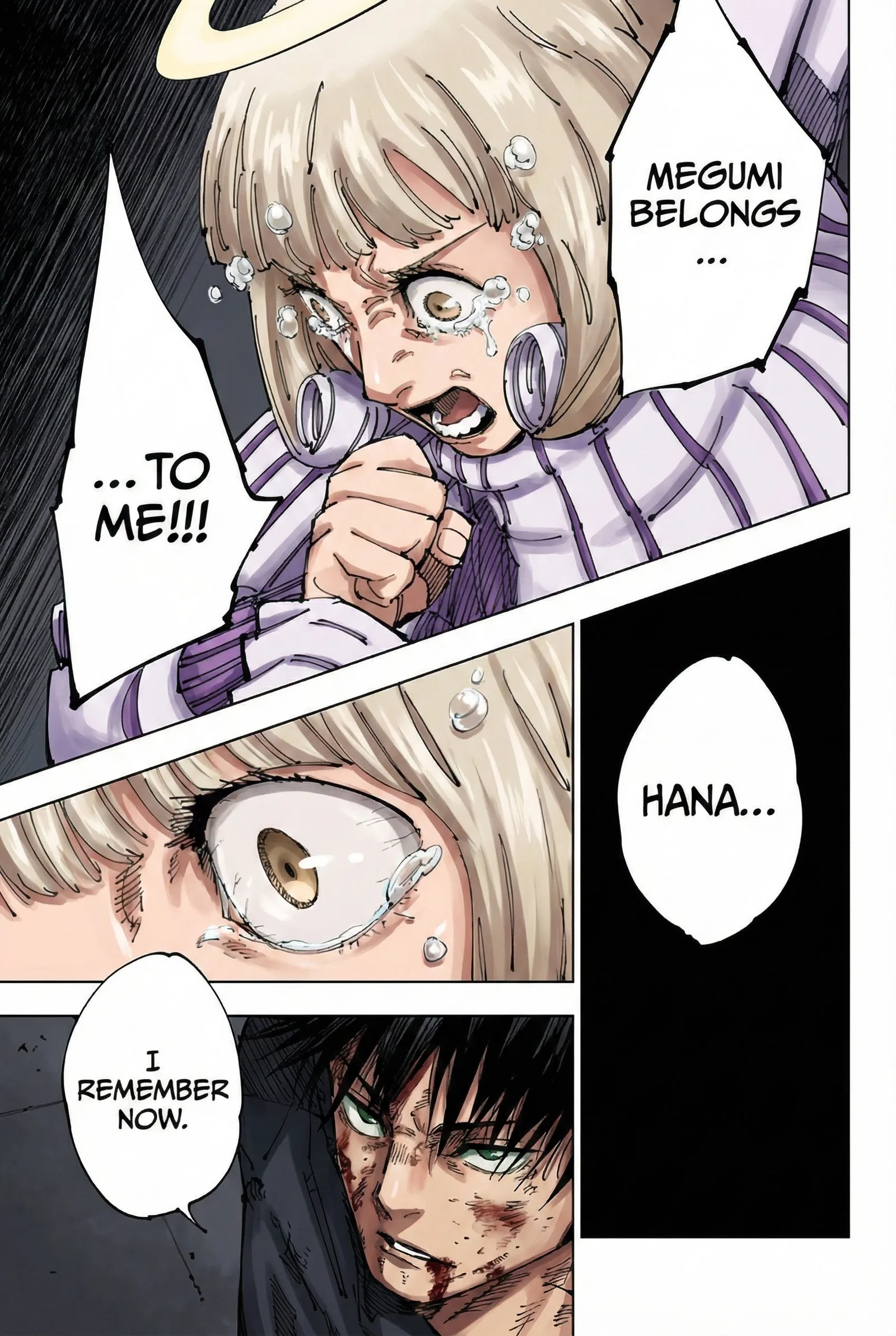 Jujutsu Kaisen Colored Manga JJK, chapter 213, page 17