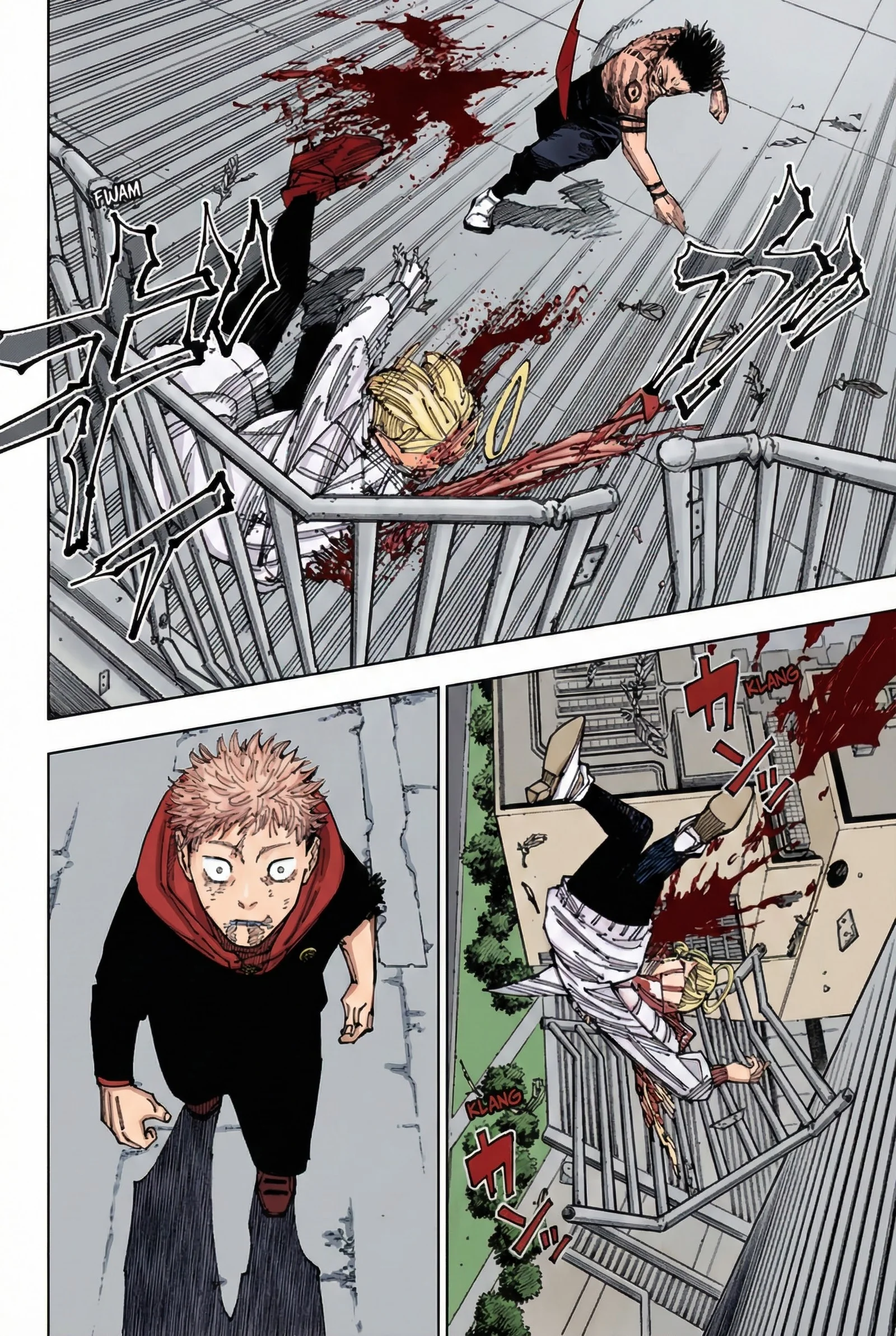 Jujutsu Kaisen Colored Manga JJK, chapter 214, page 2