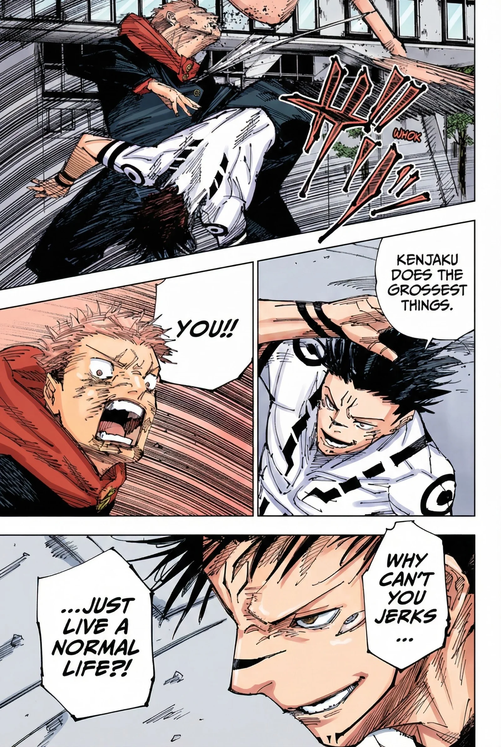 Jujutsu Kaisen Colored Manga JJK, chapter 214, page 11