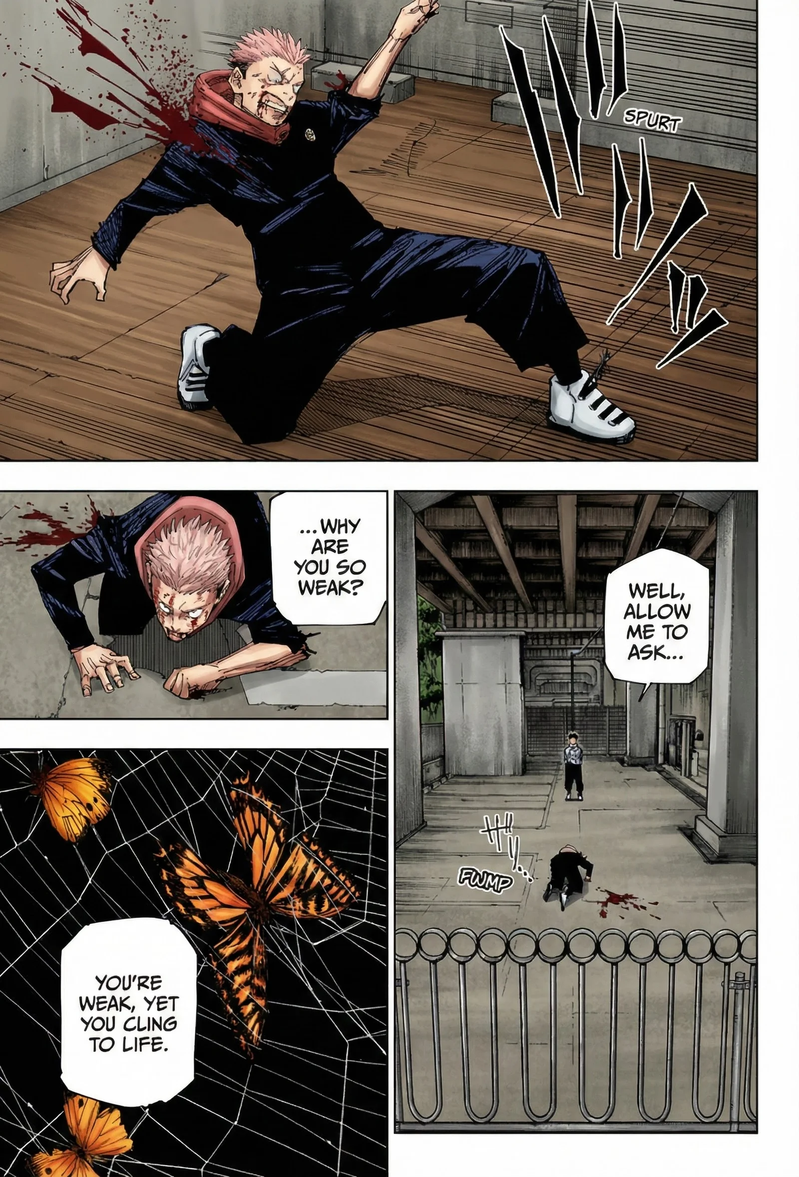 Jujutsu Kaisen Colored Manga JJK, chapter 214, page 13