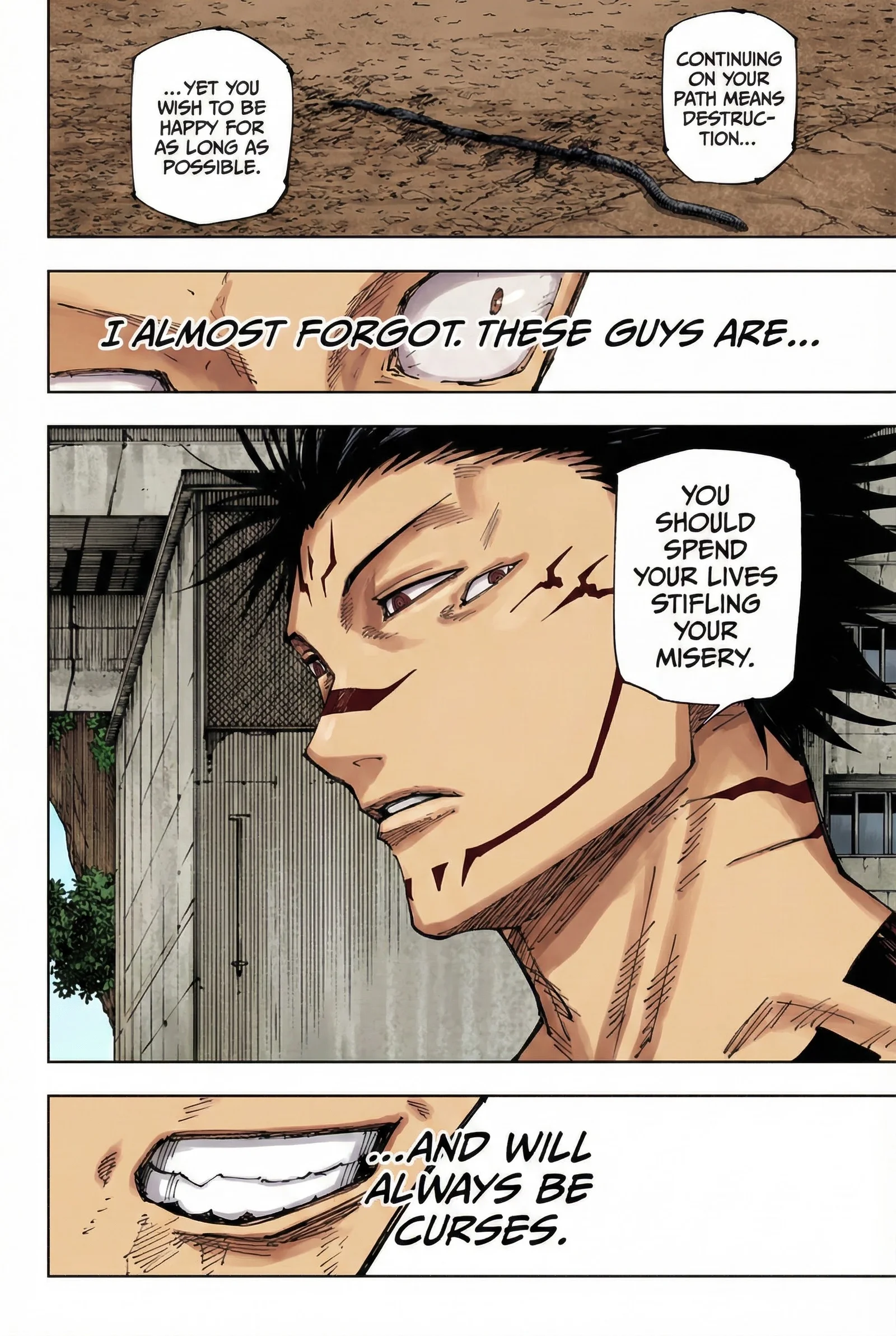 Jujutsu Kaisen Colored Manga JJK, chapter 214, page 14