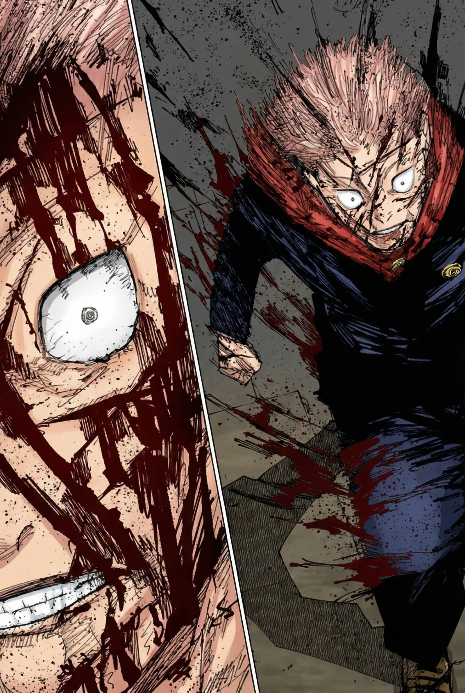 Jujutsu Kaisen Colored Manga JJK, chapter 214, page 16