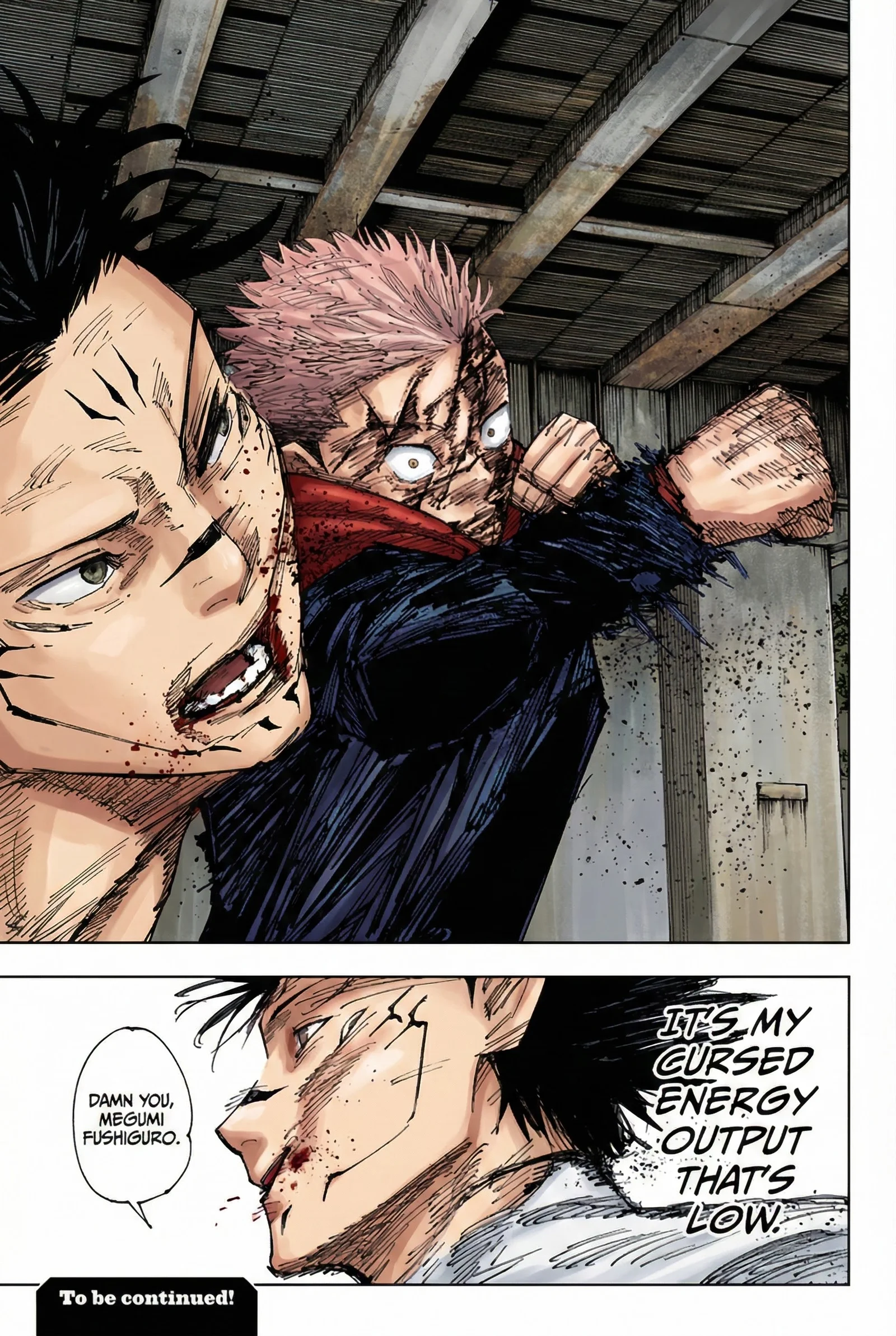 Jujutsu Kaisen Colored Manga JJK, chapter 214, page 19