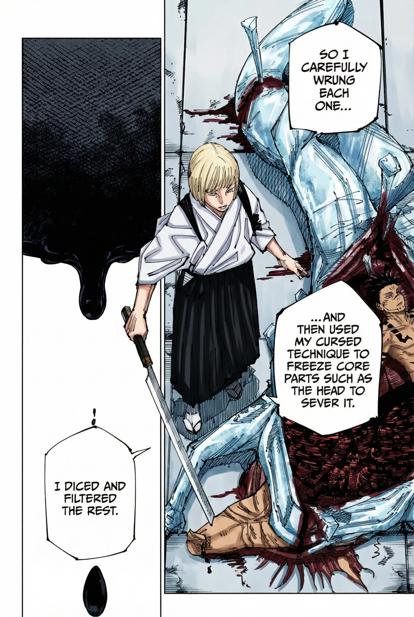 Jujutsu Kaisen Colored Manga JJK, chapter 216, page 6