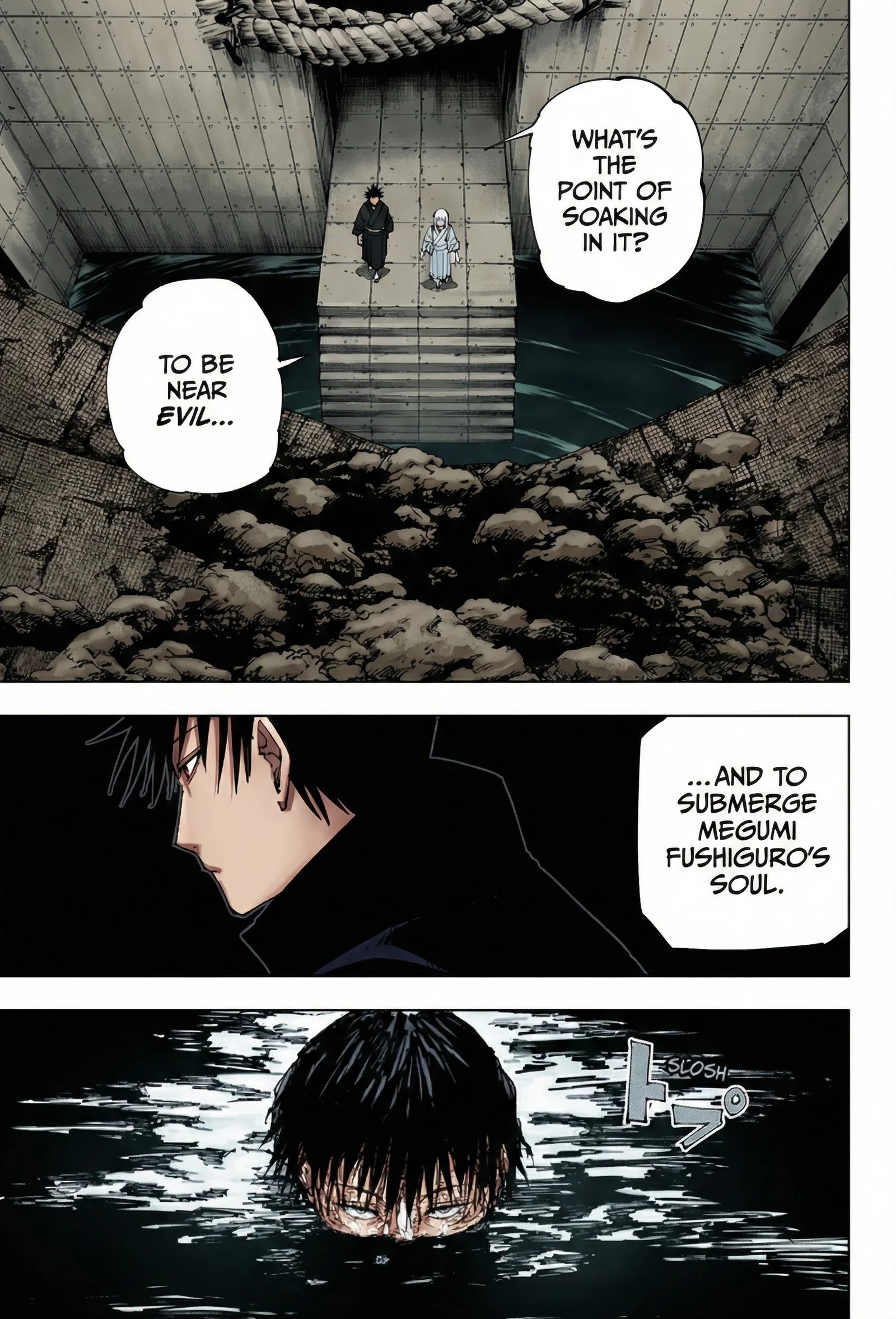 Jujutsu Kaisen Colored Manga JJK, chapter 216, page 7