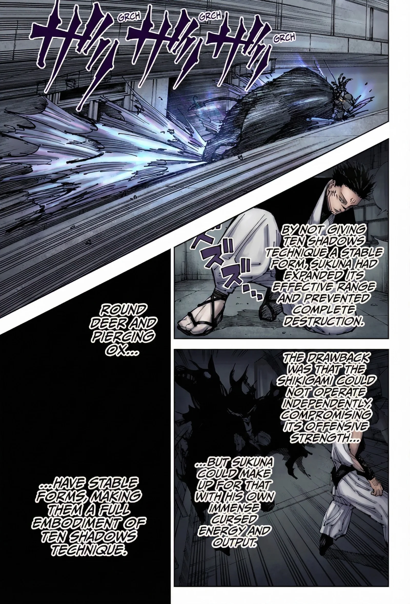 Jujutsu Kaisen Colored Manga JJK, chapter 218, page 12
