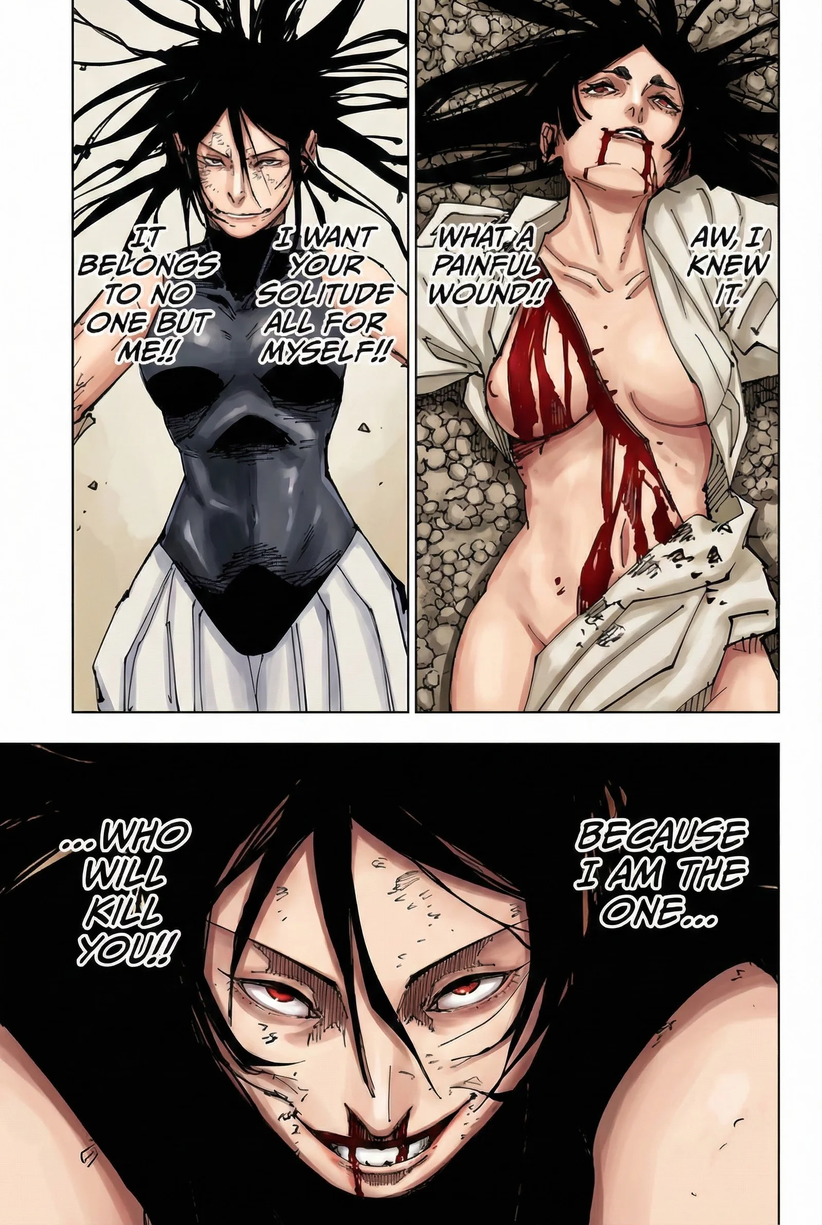 Jujutsu Kaisen Colored Manga JJK, chapter 219, page 9