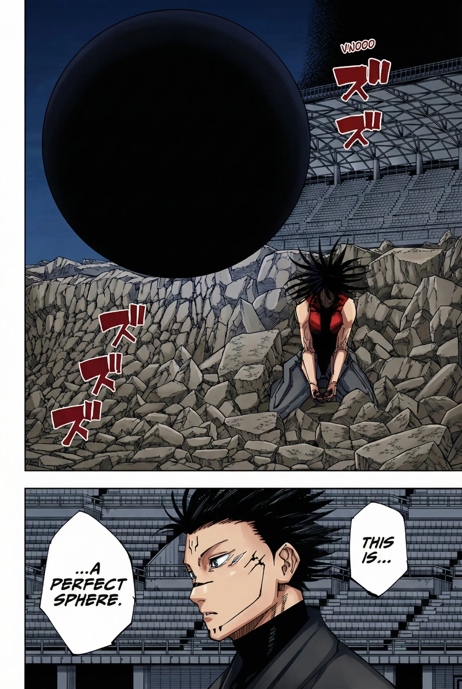 Jujutsu Kaisen Colored Manga JJK, chapter 219, page 10