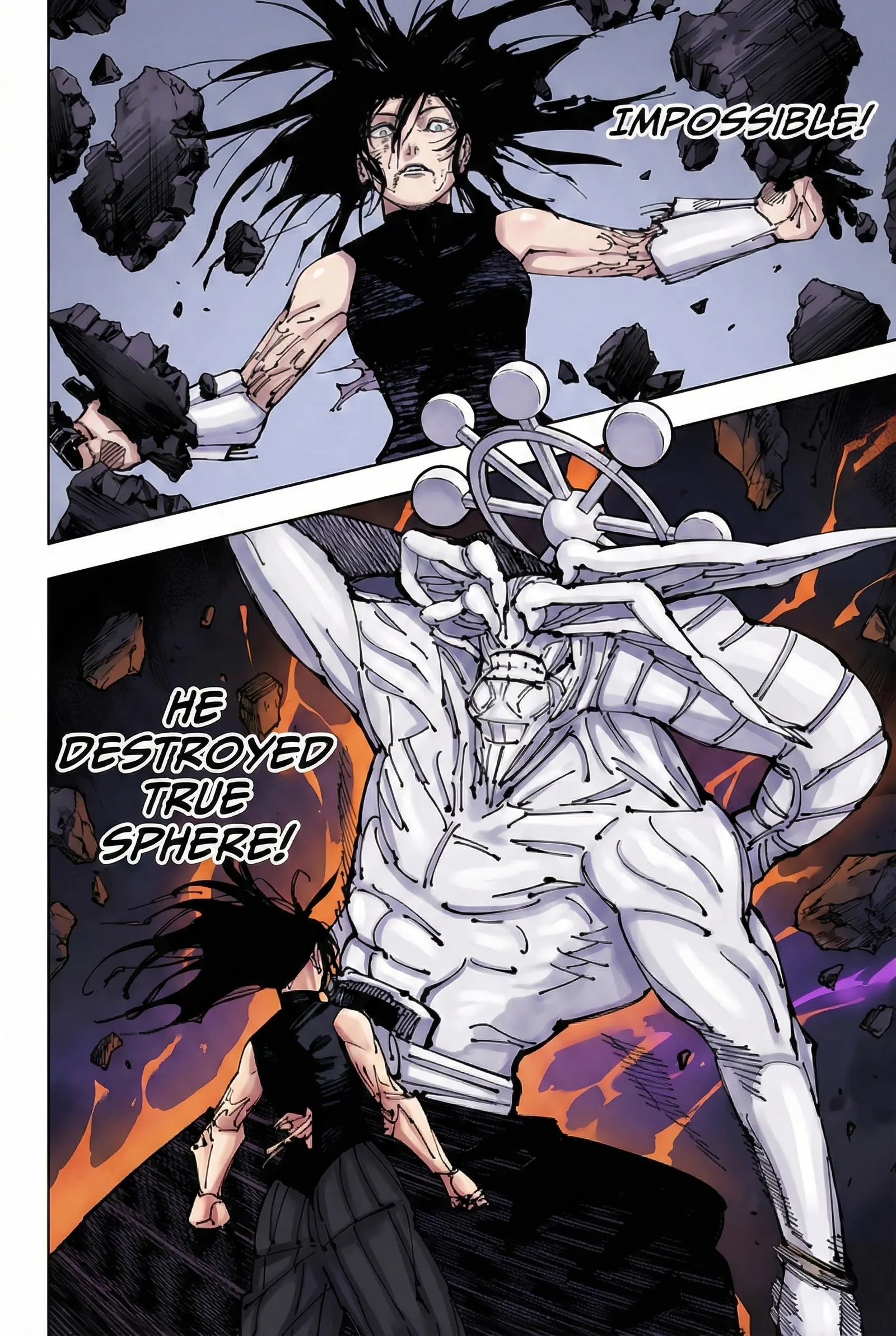 Jujutsu Kaisen Colored Manga JJK, chapter 219, page 16