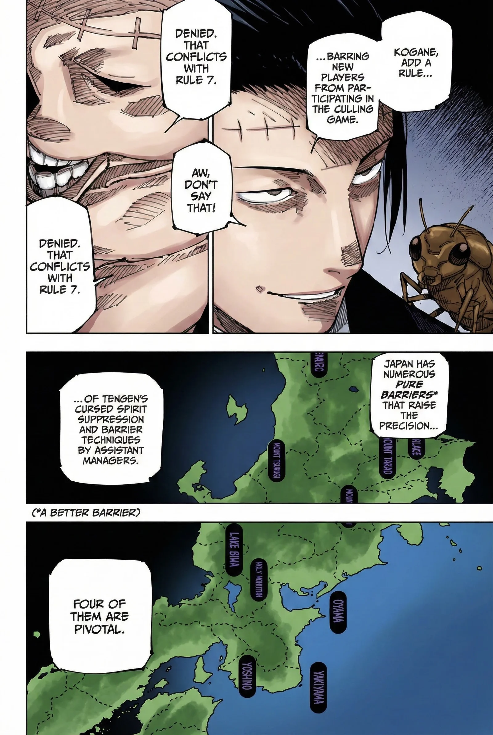 Jujutsu Kaisen Colored Manga JJK, chapter 220, page 2