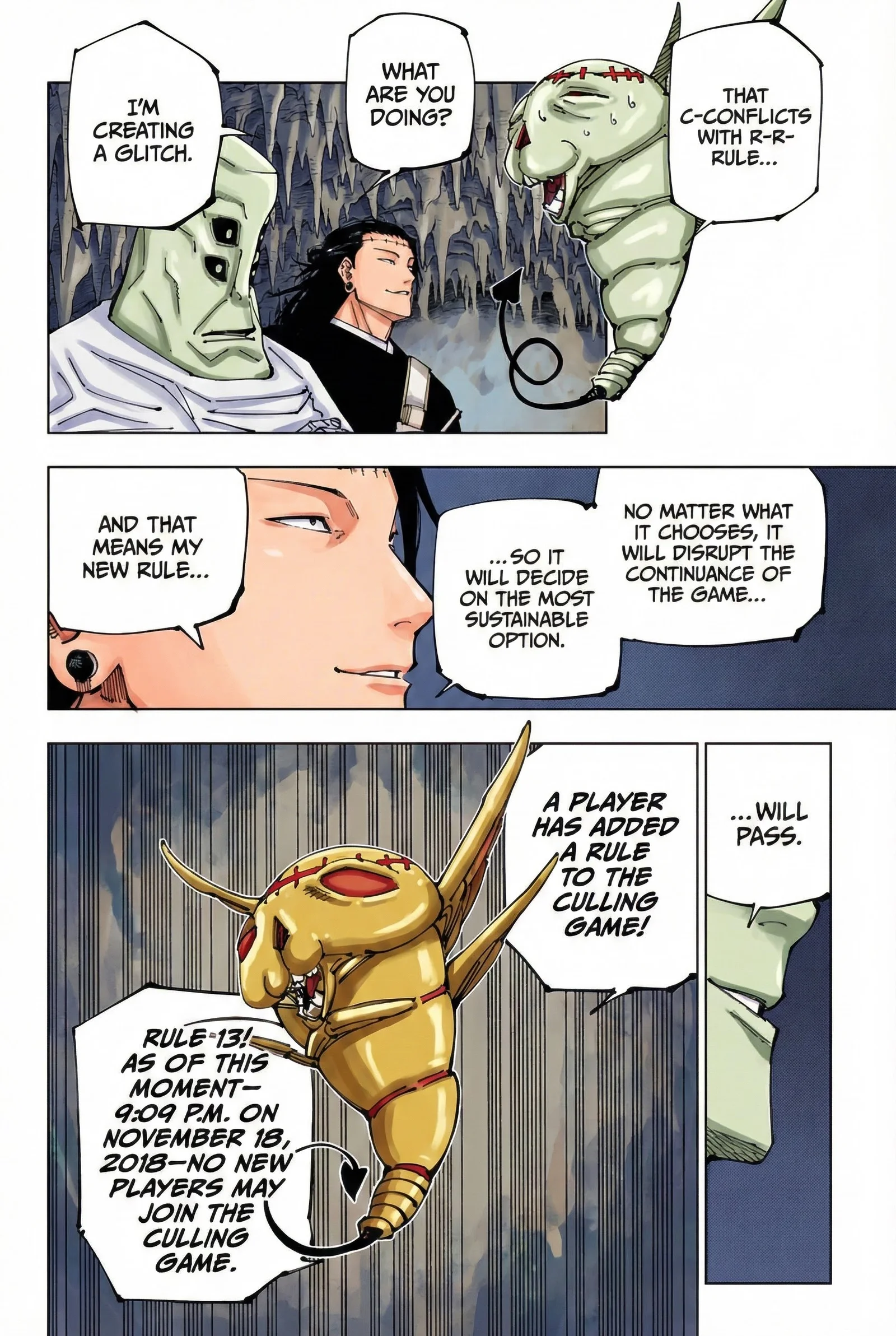 Jujutsu Kaisen Colored Manga JJK, chapter 220, page 6