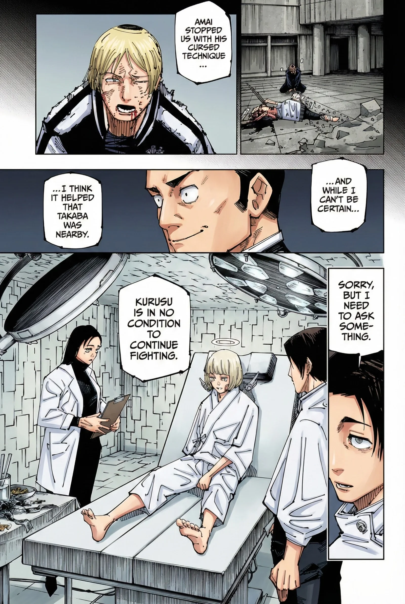 Jujutsu Kaisen Colored Manga JJK, chapter 220, page 11