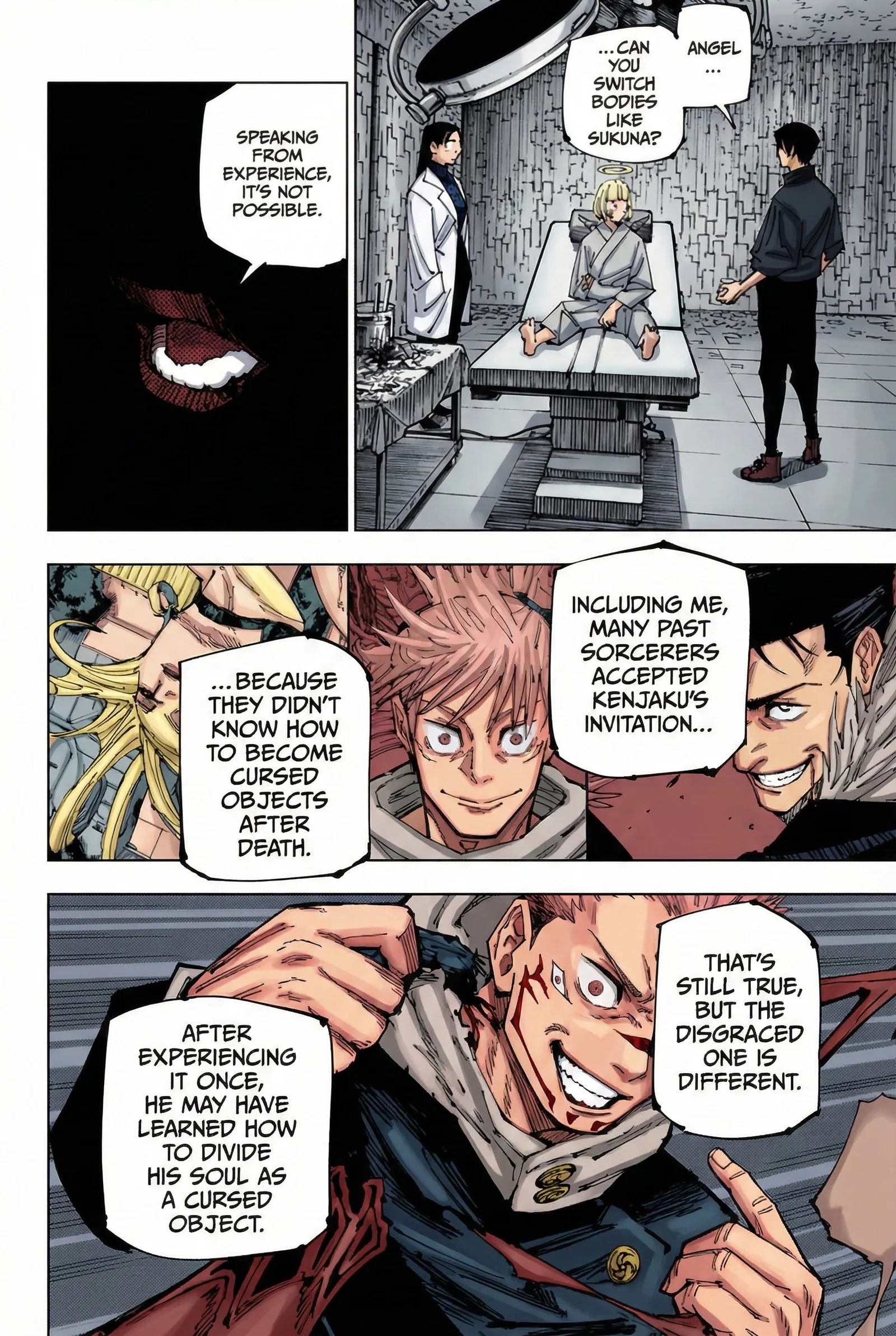 Jujutsu Kaisen Colored Manga JJK, chapter 220, page 12