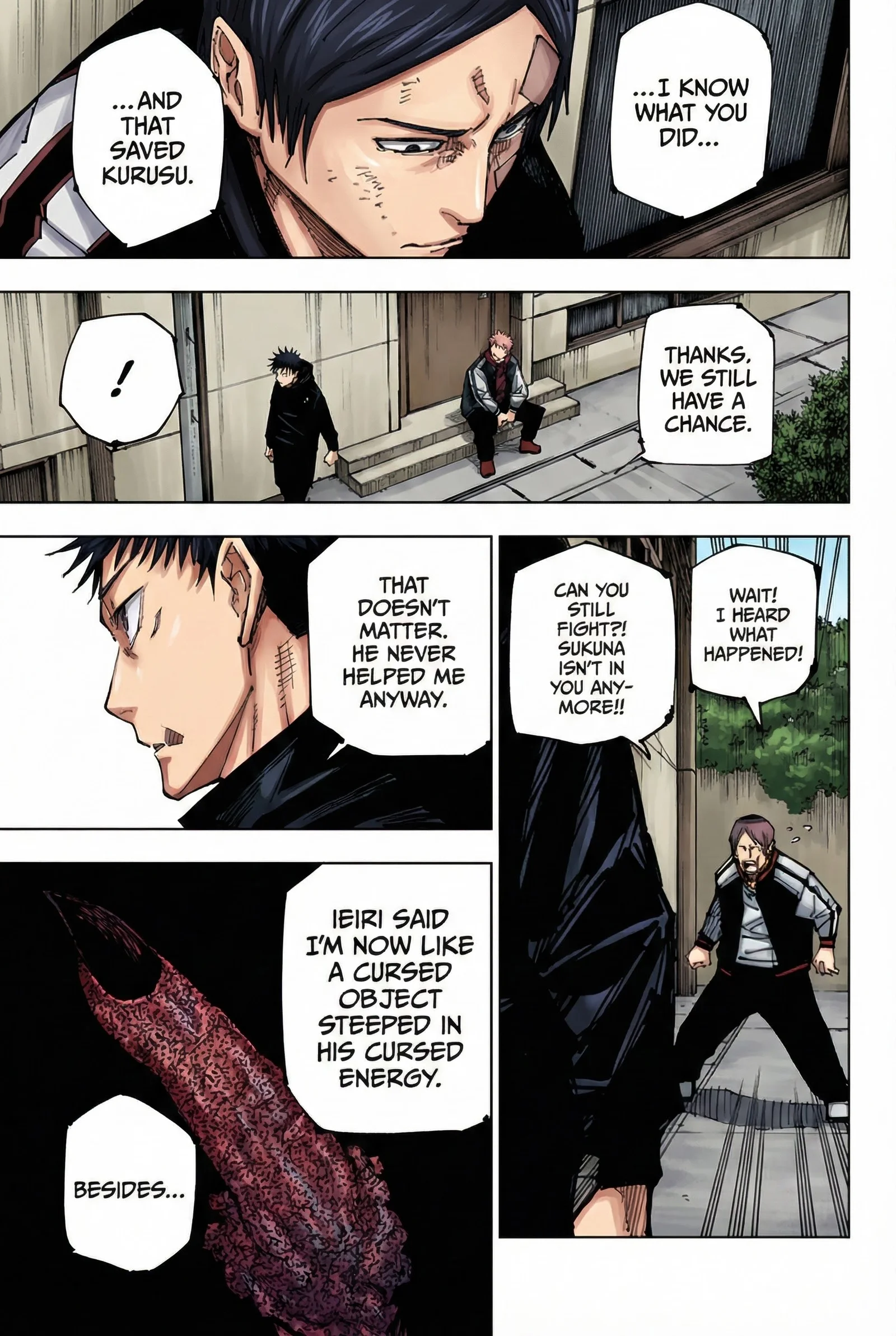 Jujutsu Kaisen Colored Manga JJK, chapter 220, page 15