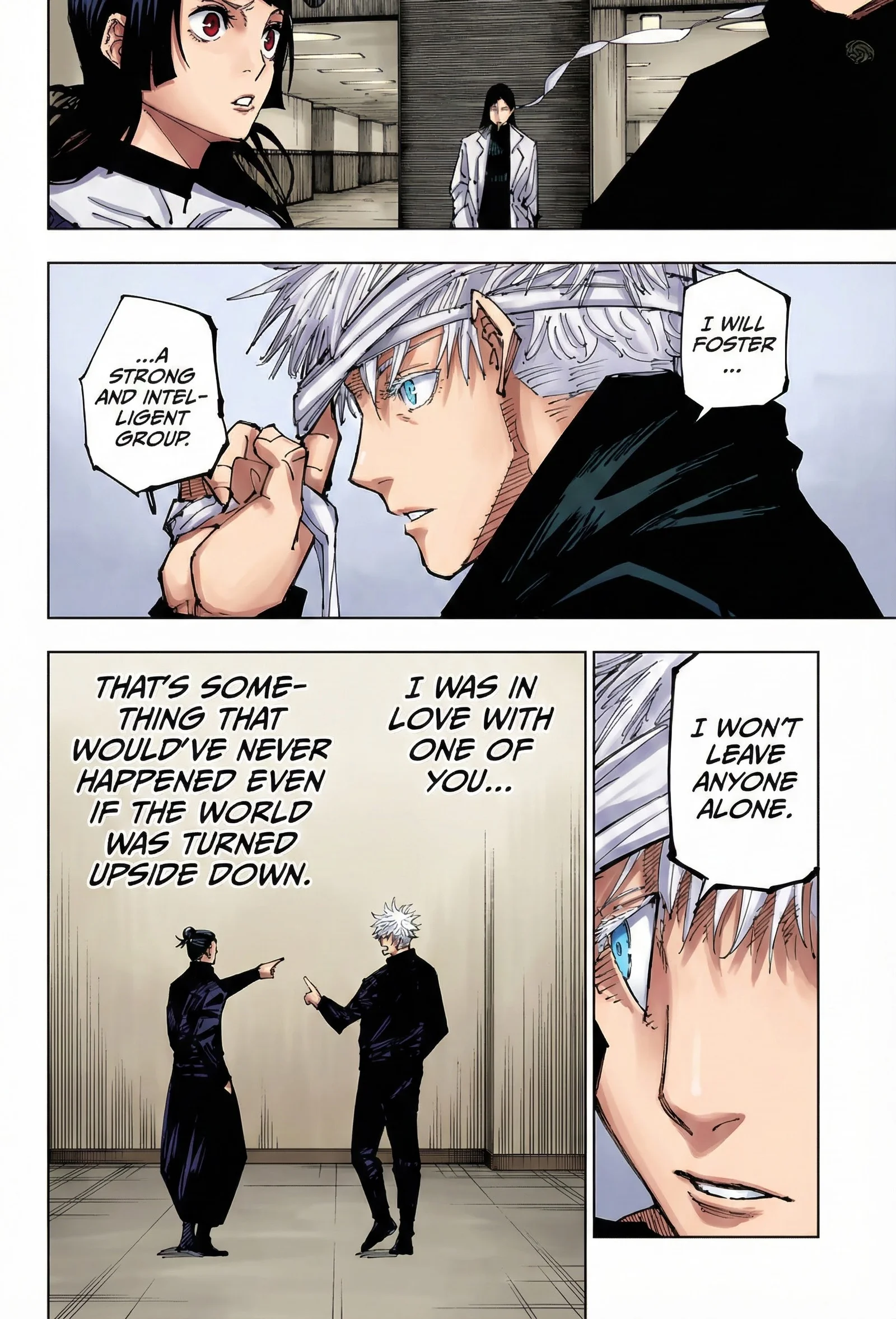 Jujutsu Kaisen Colored Manga JJK, chapter 220, page 18