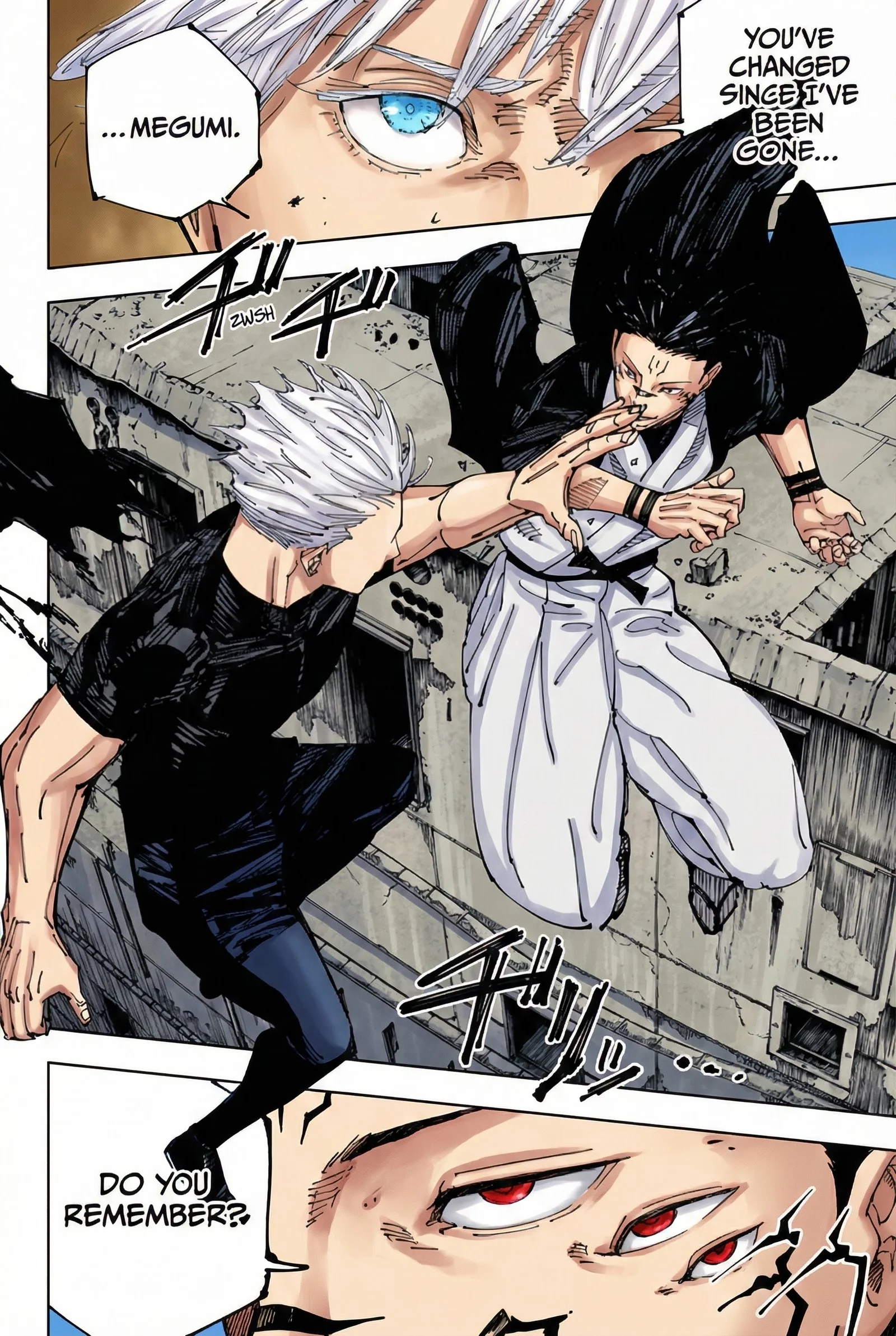 Jujutsu Kaisen Colored Manga JJK, chapter 221, page 14