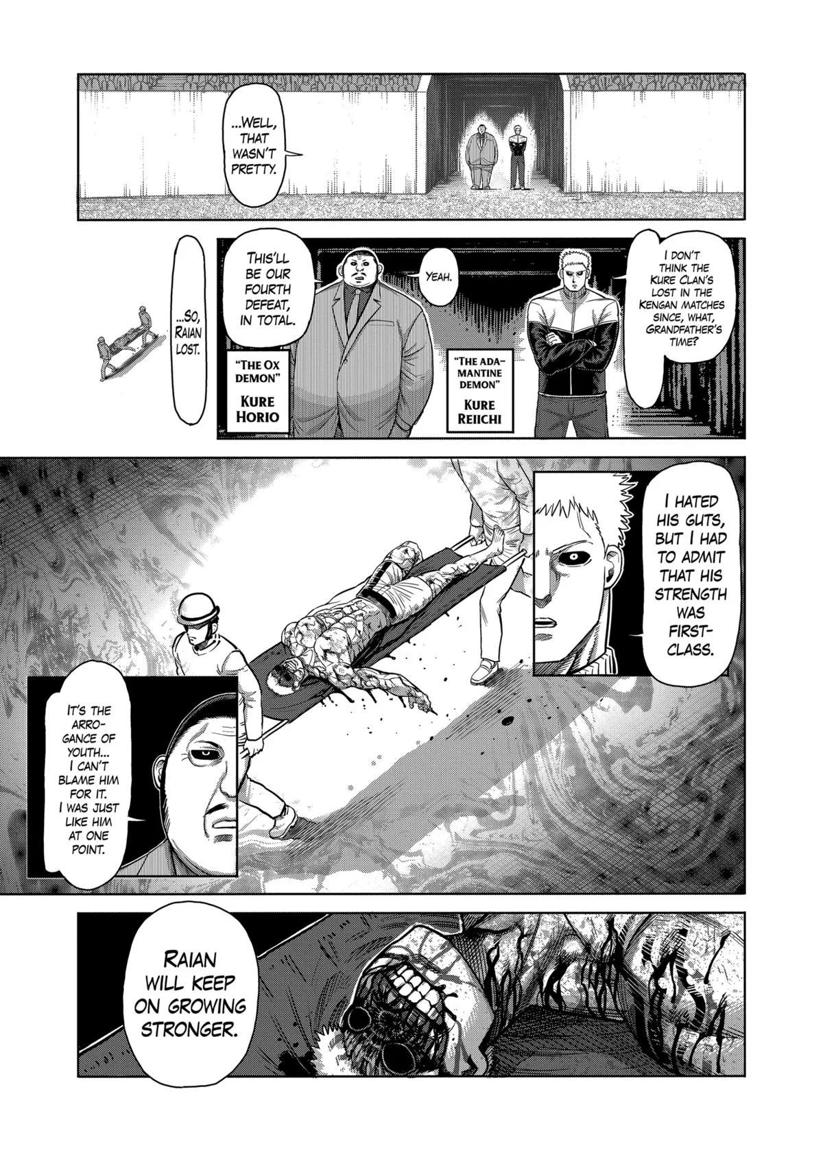 Kengan Ashura, chapter 136, page 15