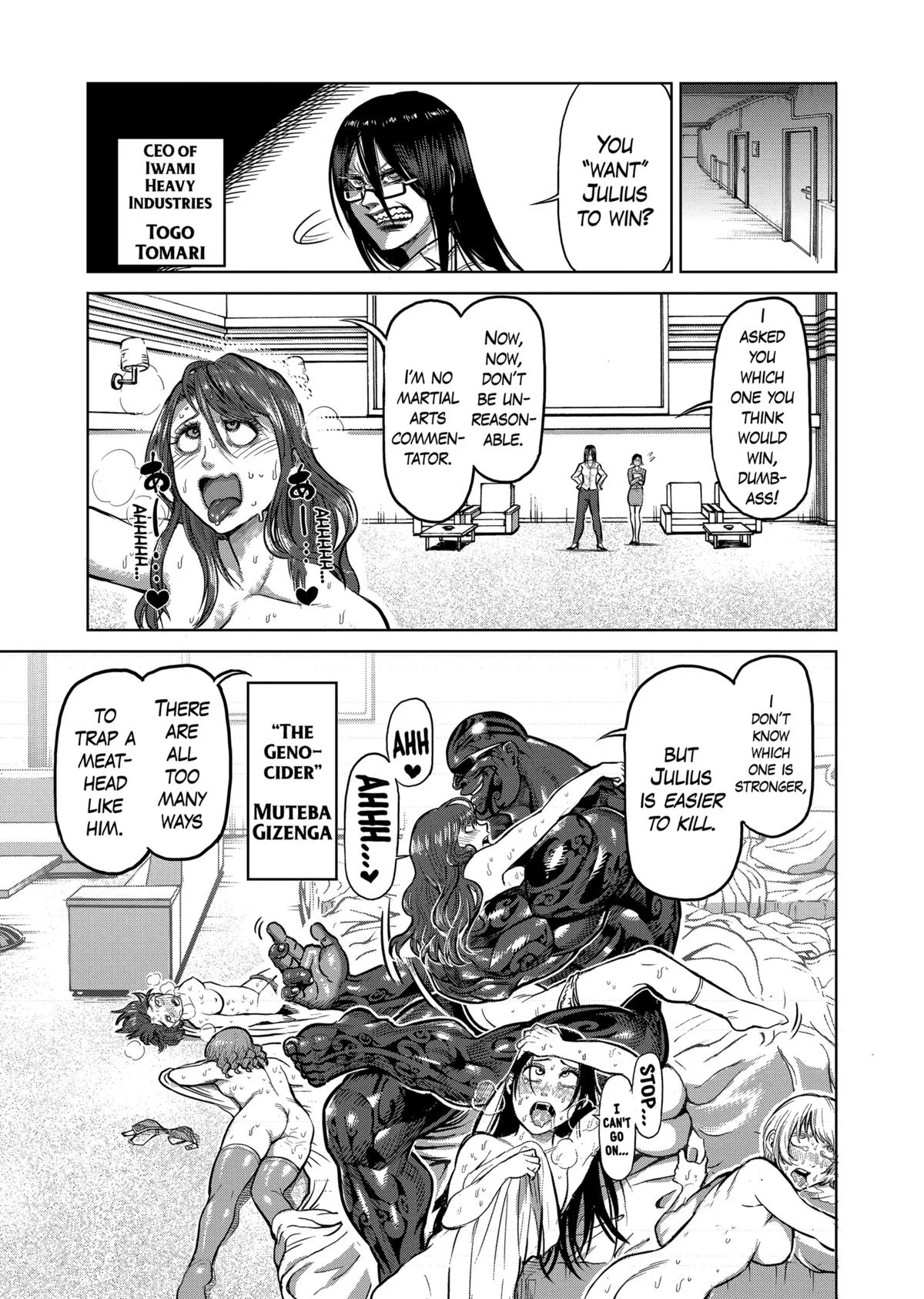 Kengan Ashura, chapter 137, page 13
