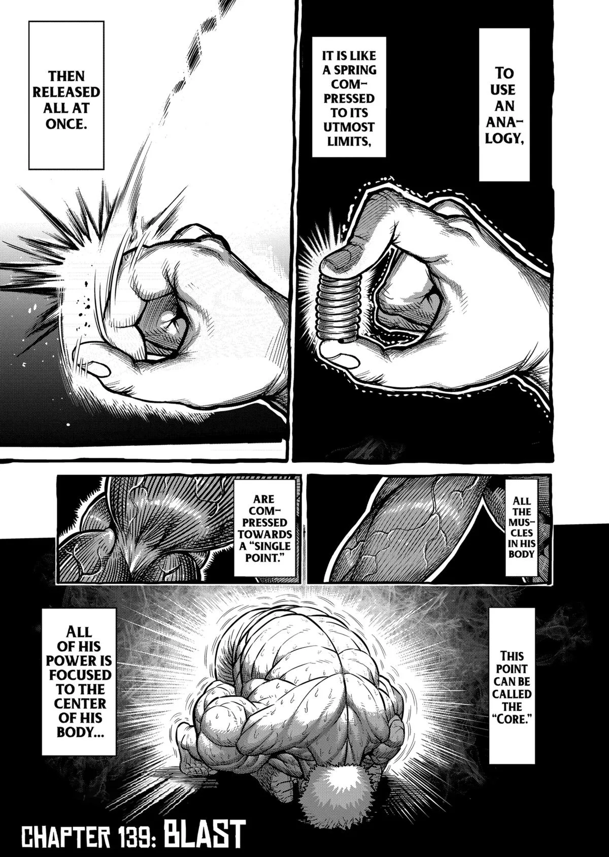Kengan Ashura, chapter 139, page 1