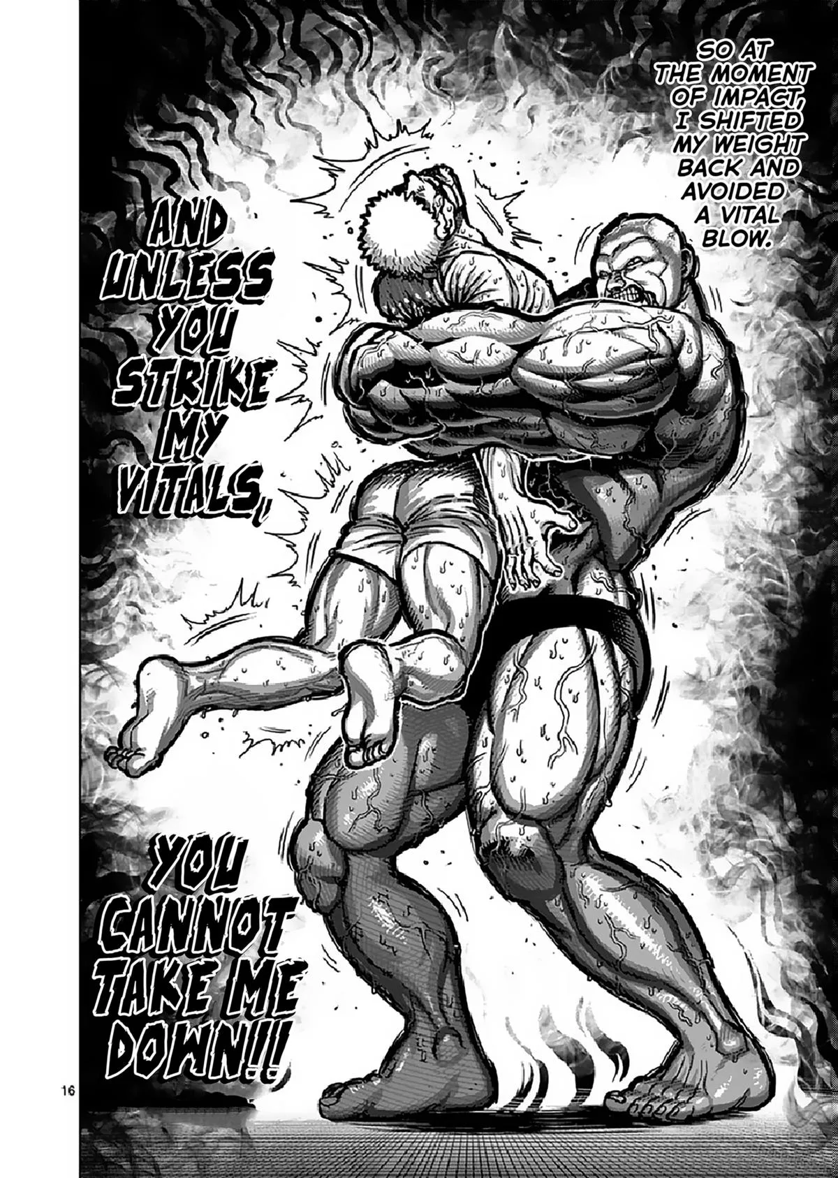 Kengan Ashura, chapter 139, page 16