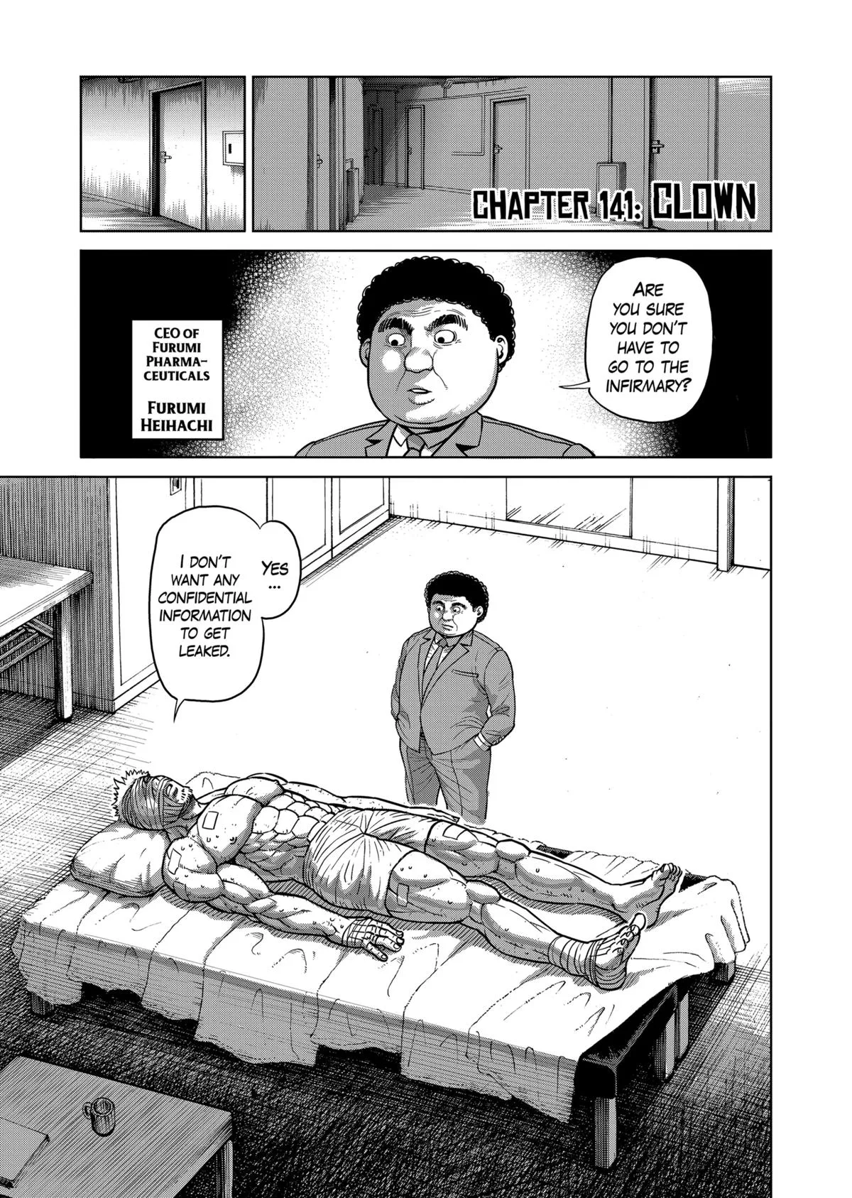 Kengan Ashura, chapter 141, page 1
