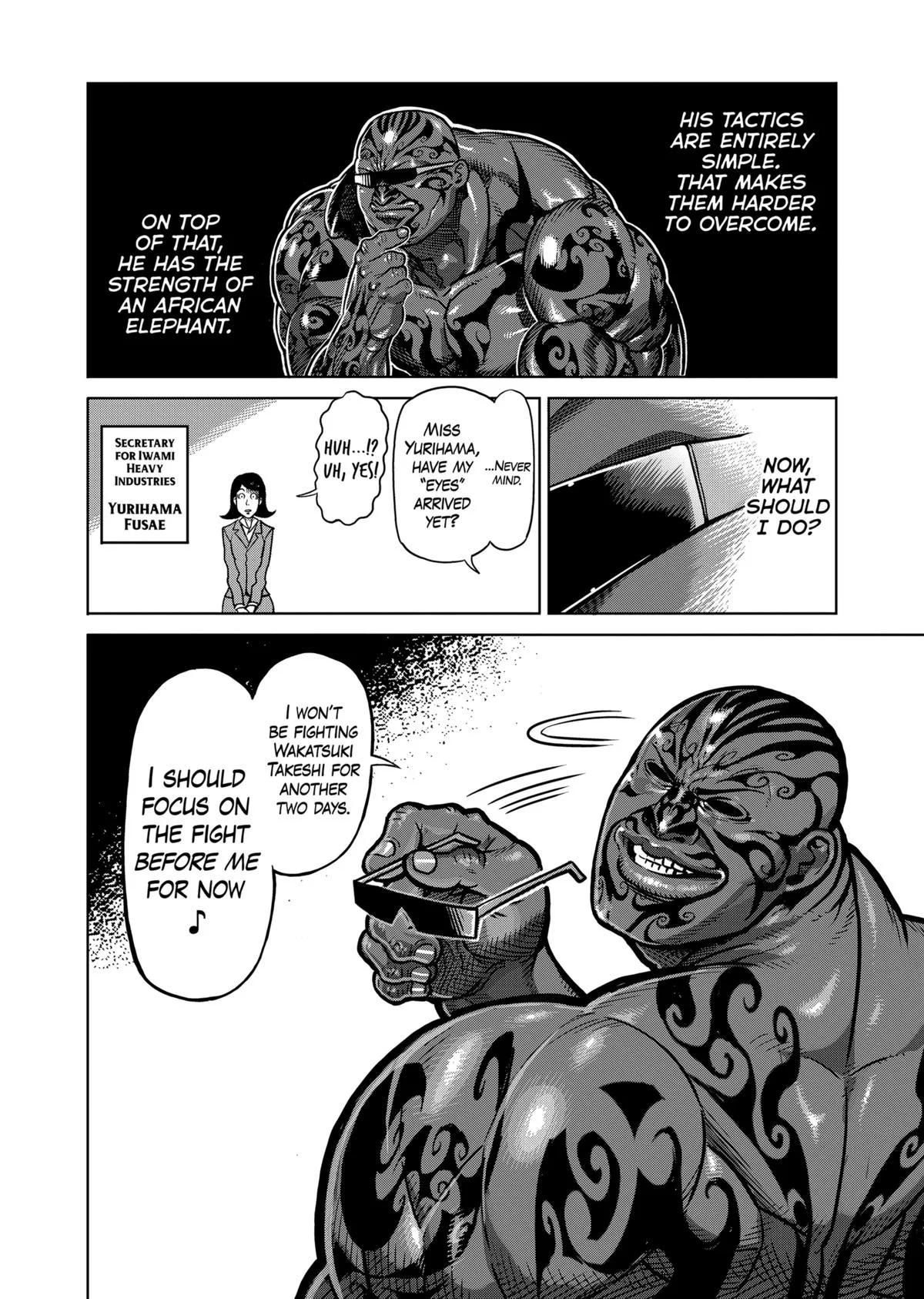 Kengan Ashura, chapter 141, page 4