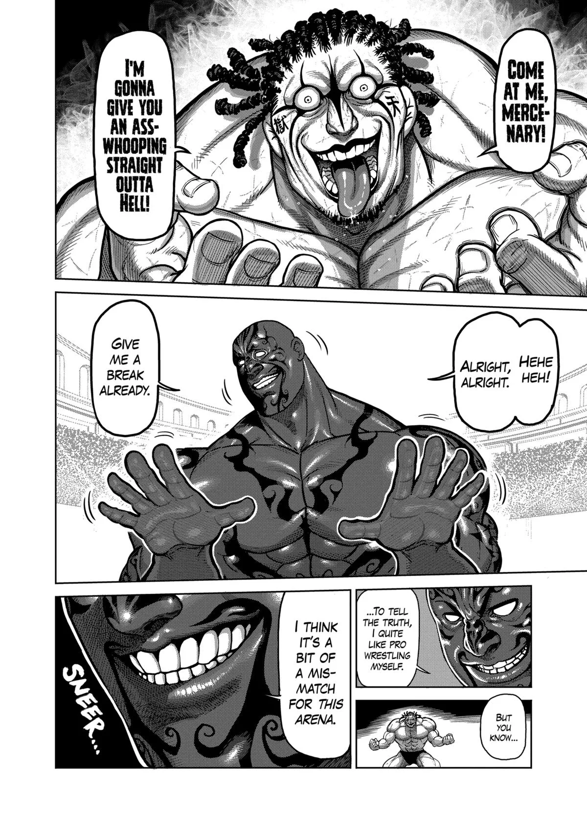 Kengan Ashura, chapter 142, page 4