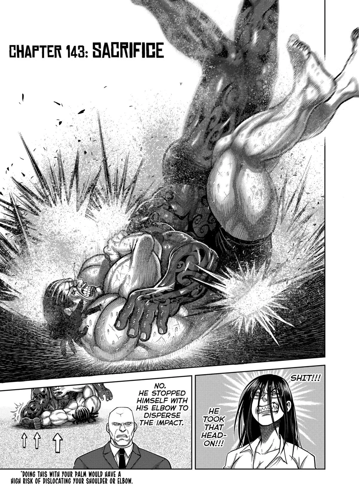 Kengan Ashura, chapter 143, page 1