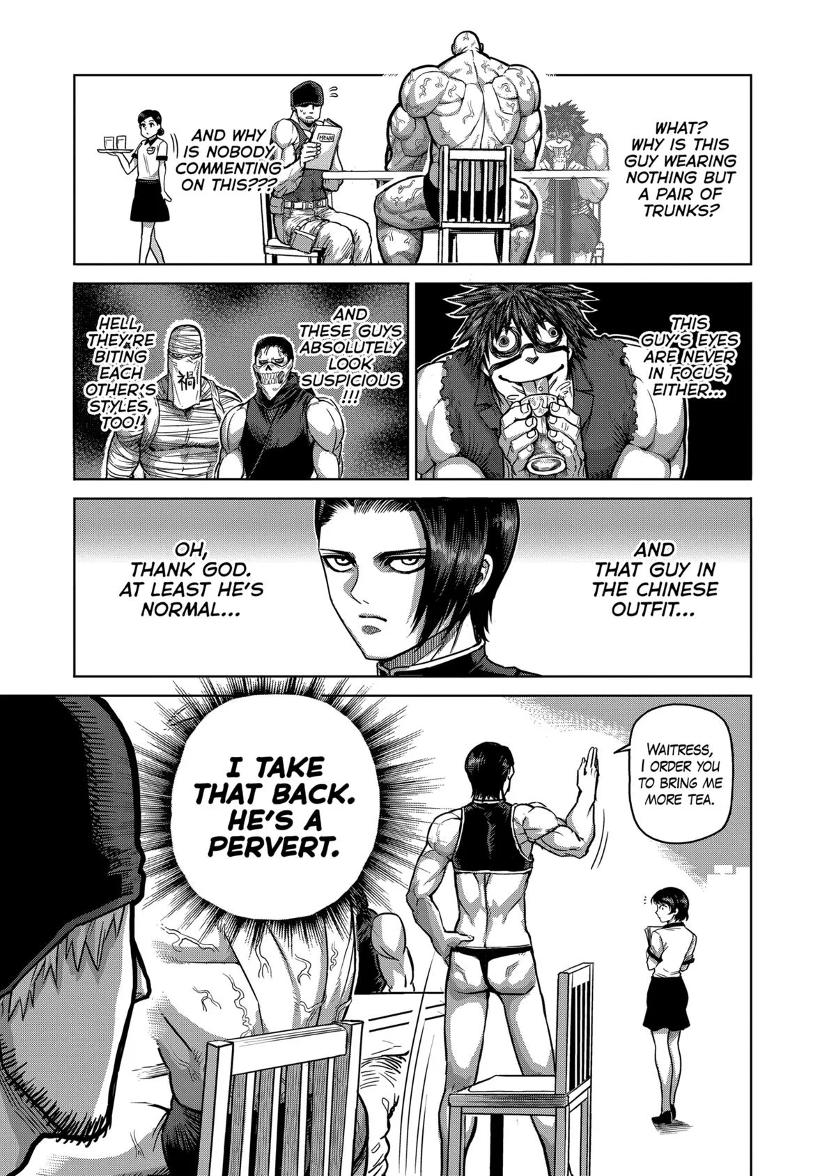 Kengan Ashura, chapter 143, page 21