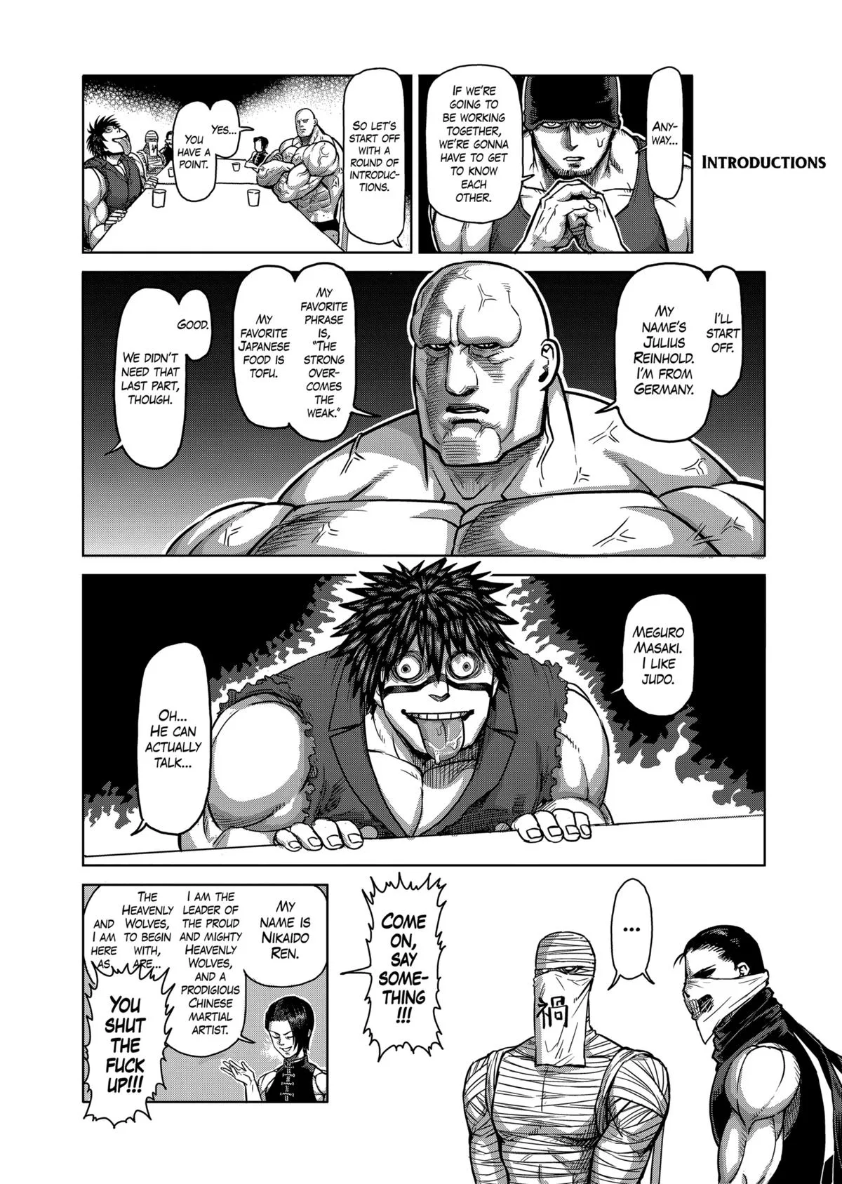 Kengan Ashura, chapter 143, page 22