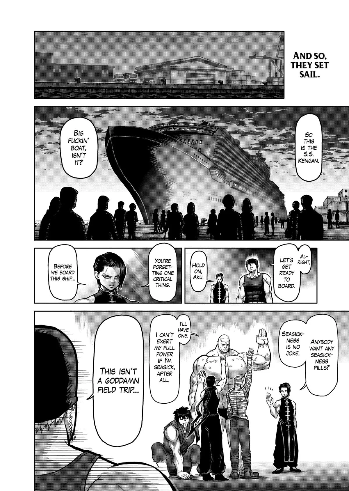 Kengan Ashura, chapter 143, page 28