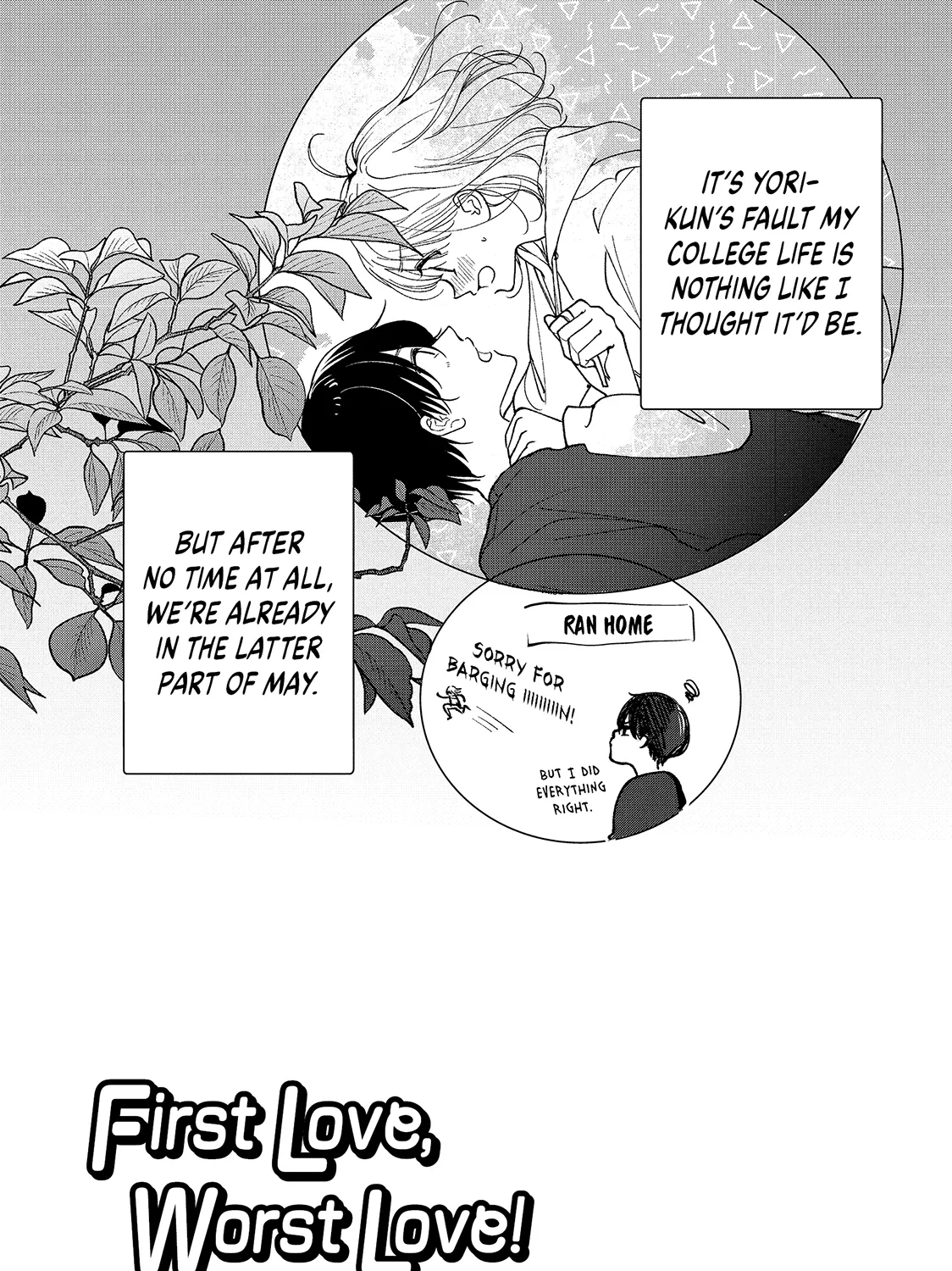 First Love, Worst Love!, chapter 5, page 3