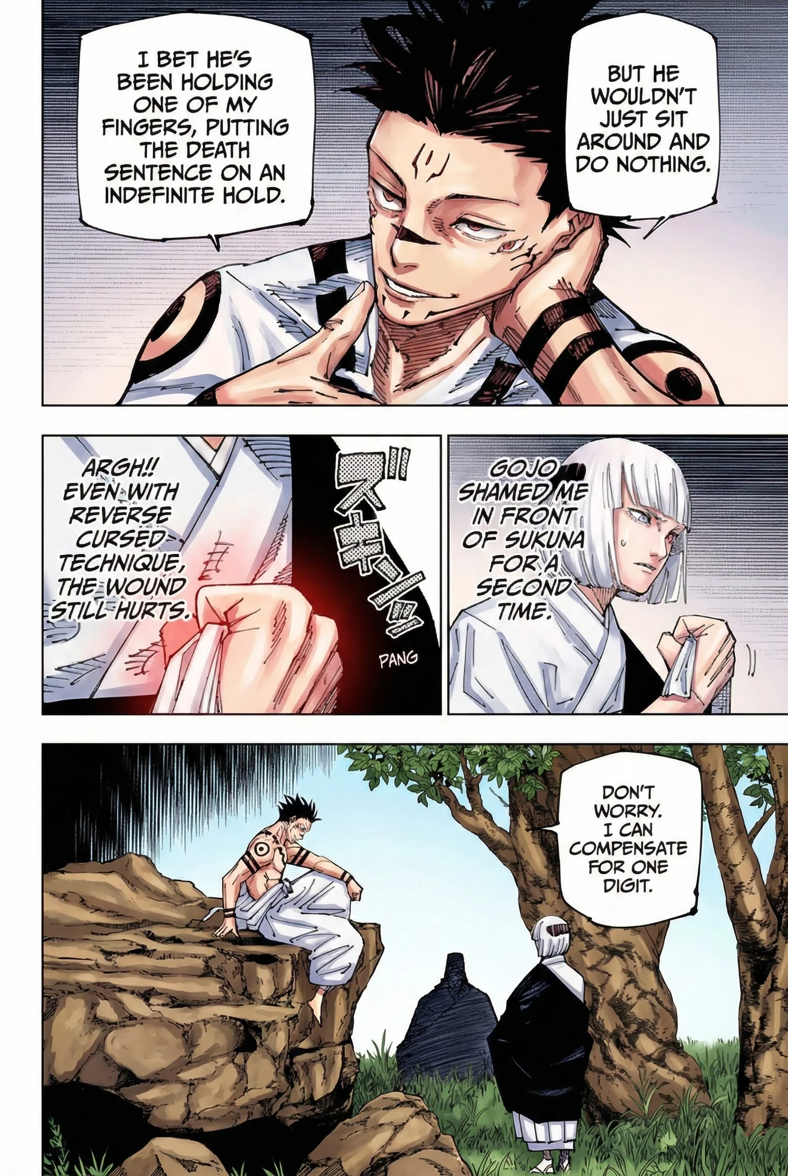 Jujutsu Kaisen Colored Manga JJK, chapter 222, page 2