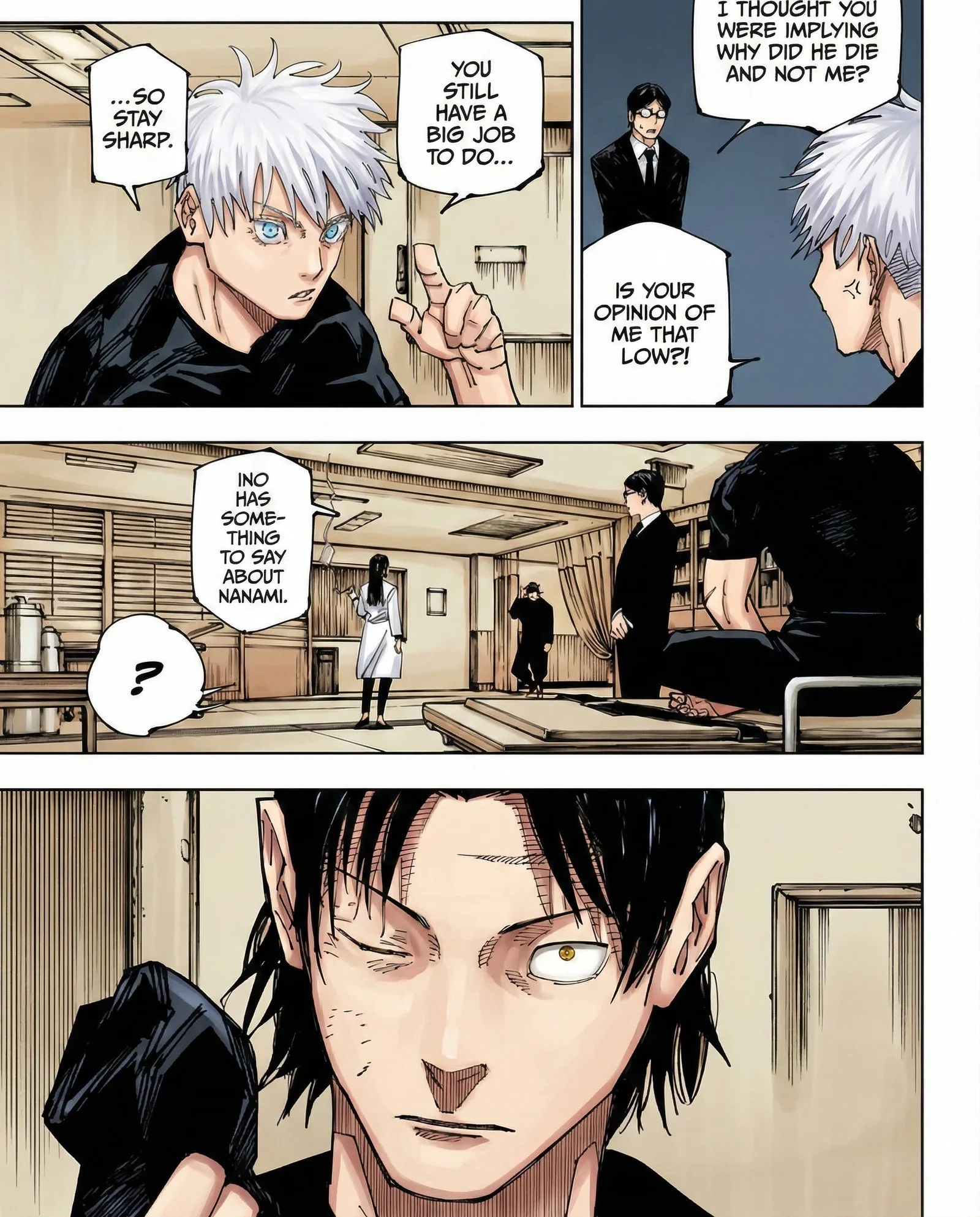 Jujutsu Kaisen Colored Manga JJK, chapter 222, page 6