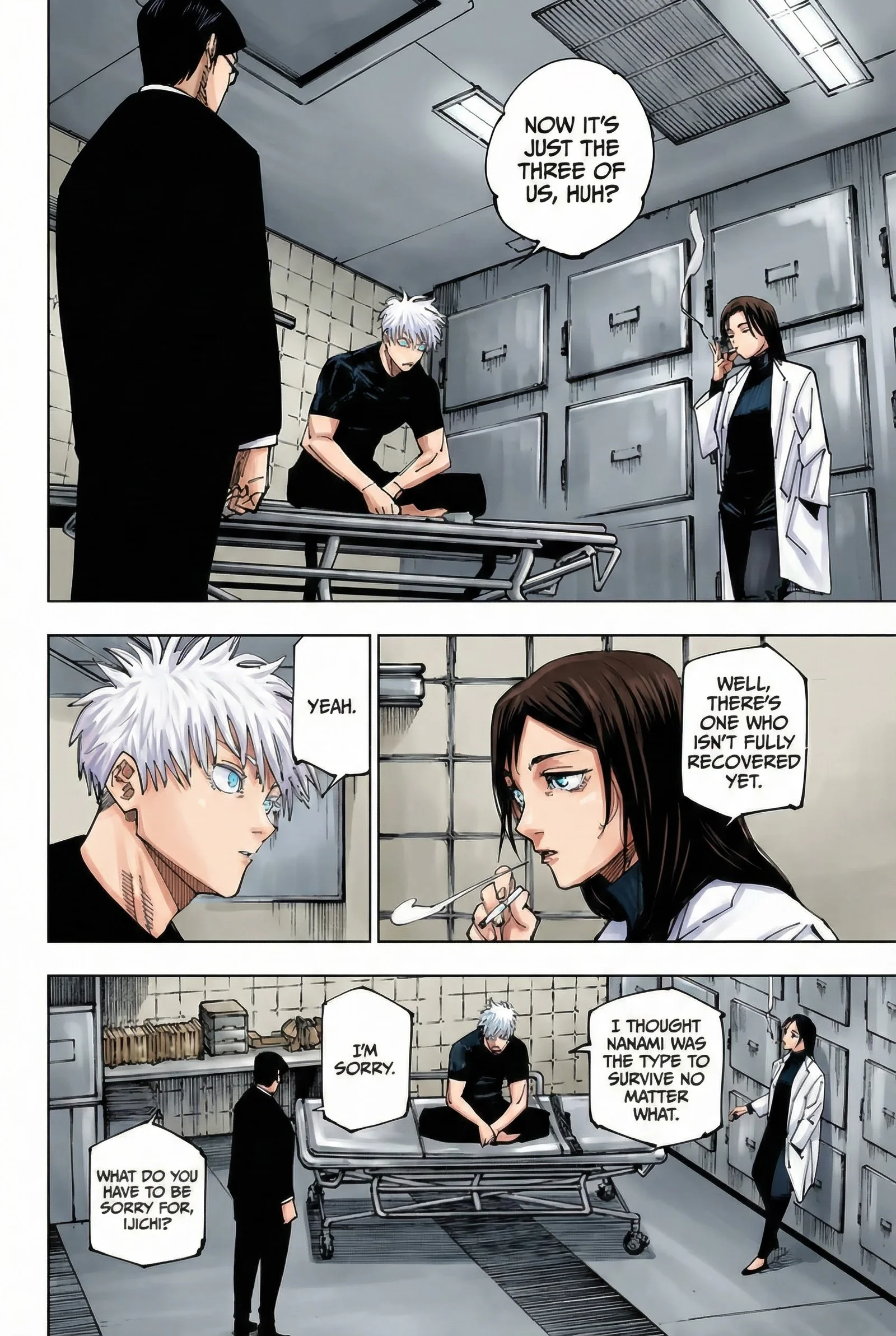 Jujutsu Kaisen Colored Manga JJK, chapter 222, page 7