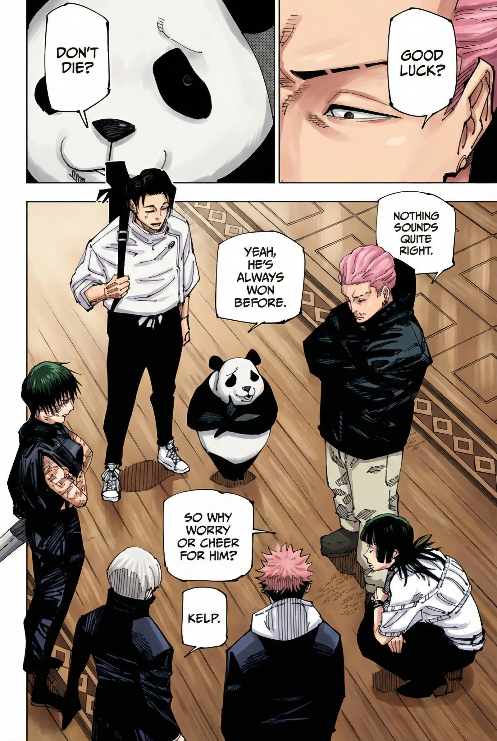 Jujutsu Kaisen Colored Manga JJK, chapter 222, page 14