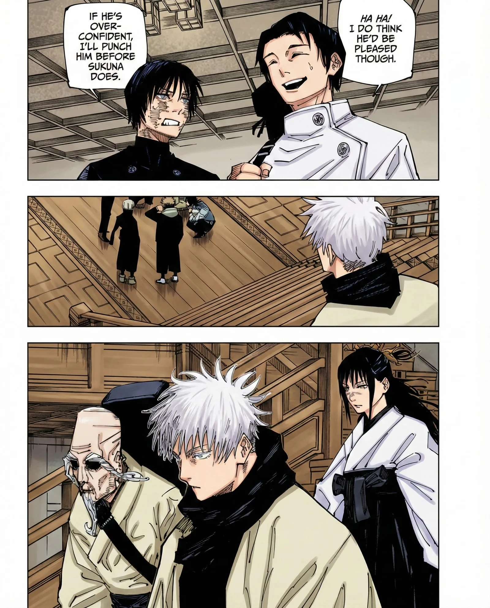 Jujutsu Kaisen Colored Manga JJK, chapter 222, page 15