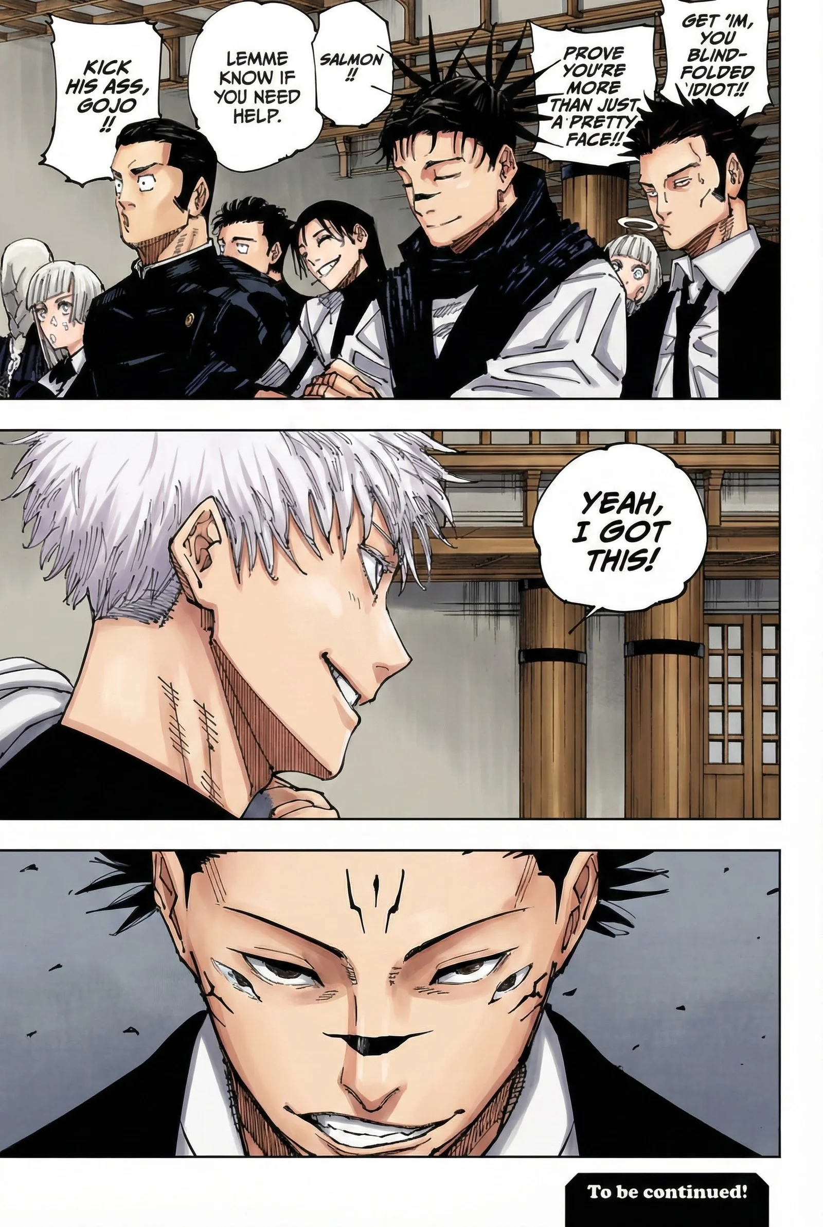 Jujutsu Kaisen Colored Manga JJK, chapter 222, page 19