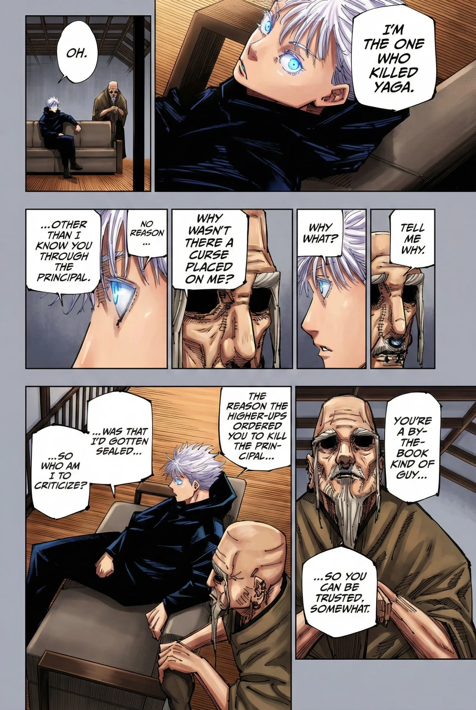 Jujutsu Kaisen Colored Manga JJK, chapter 223, page 3