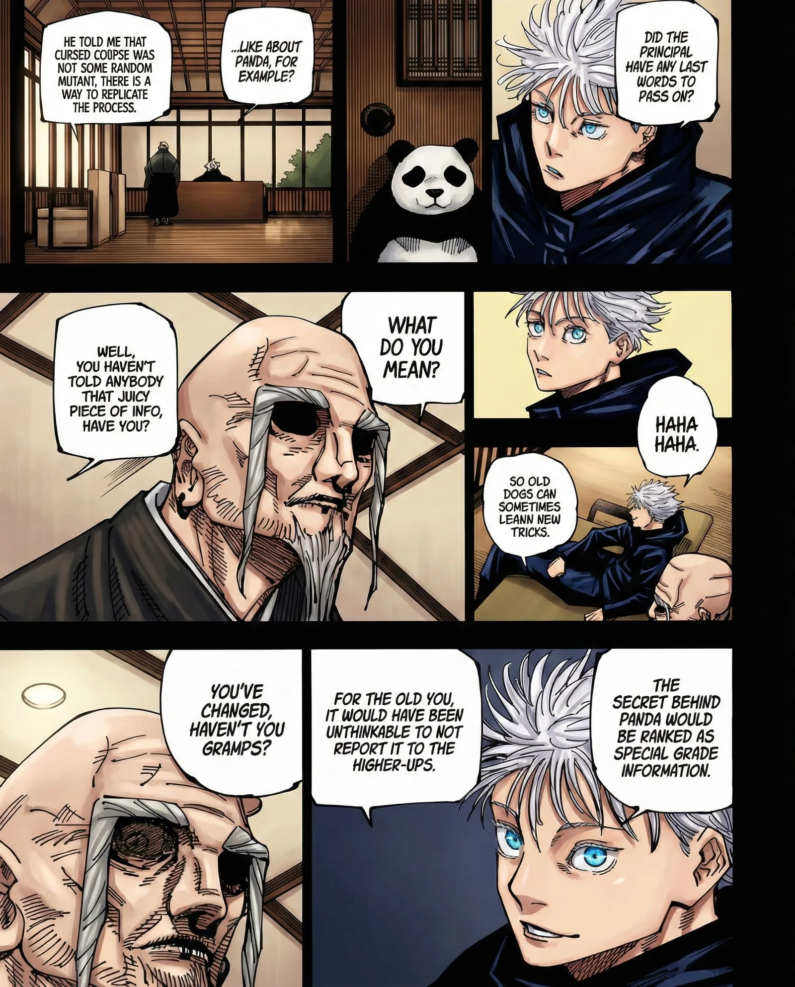 Jujutsu Kaisen Colored Manga JJK, chapter 223, page 4