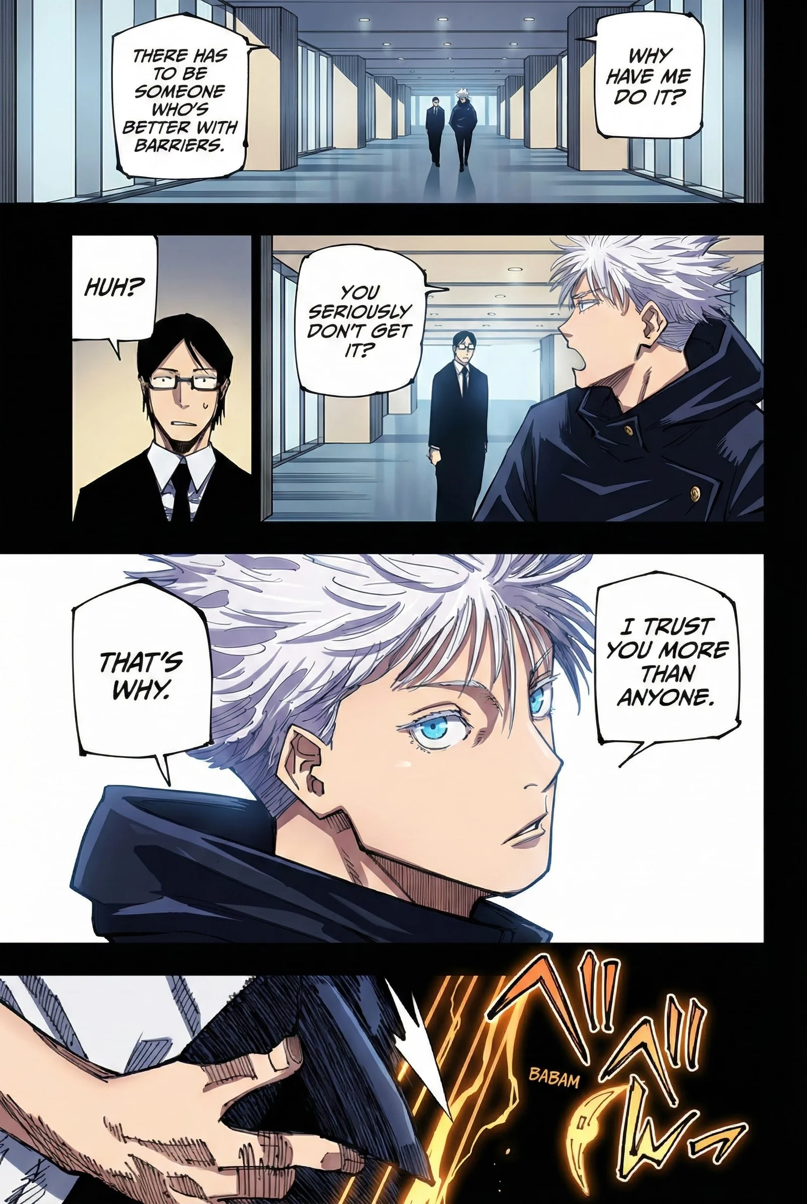Jujutsu Kaisen Colored Manga JJK, chapter 223, page 6