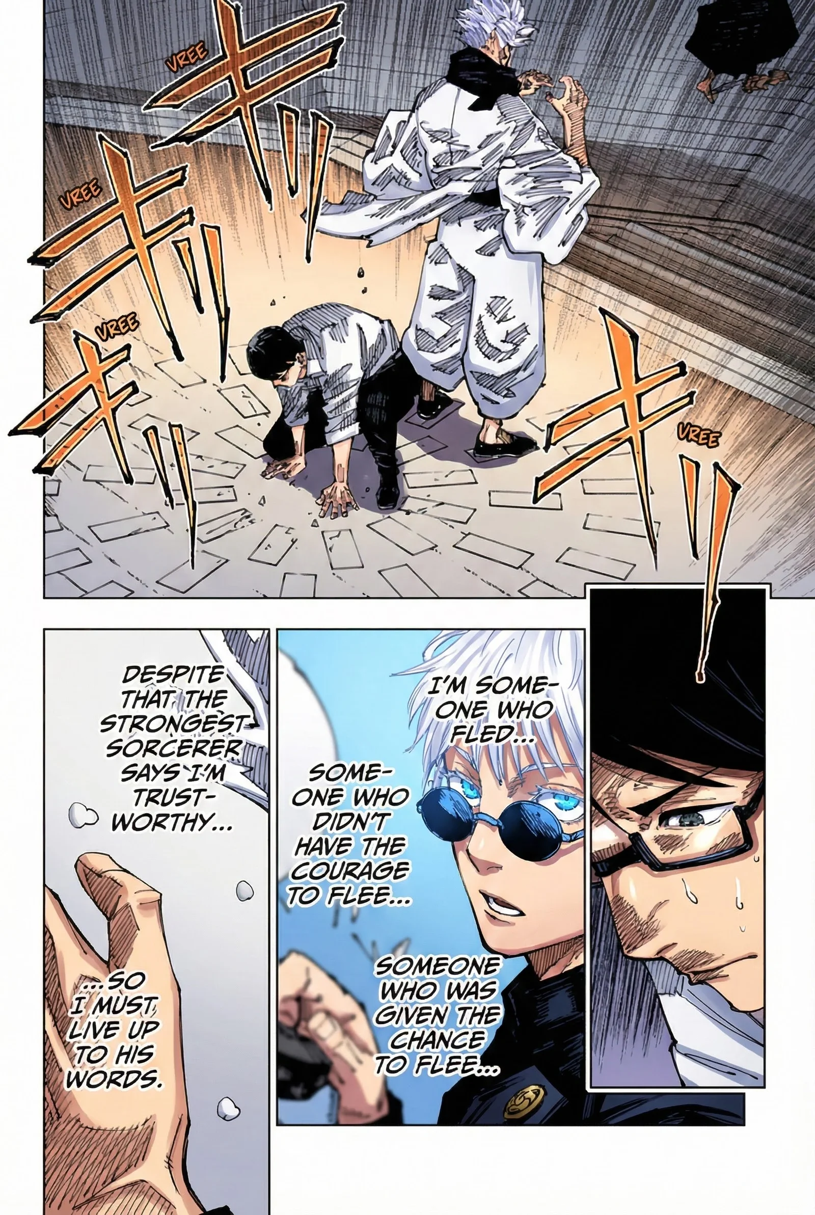 Jujutsu Kaisen Colored Manga JJK, chapter 223, page 7