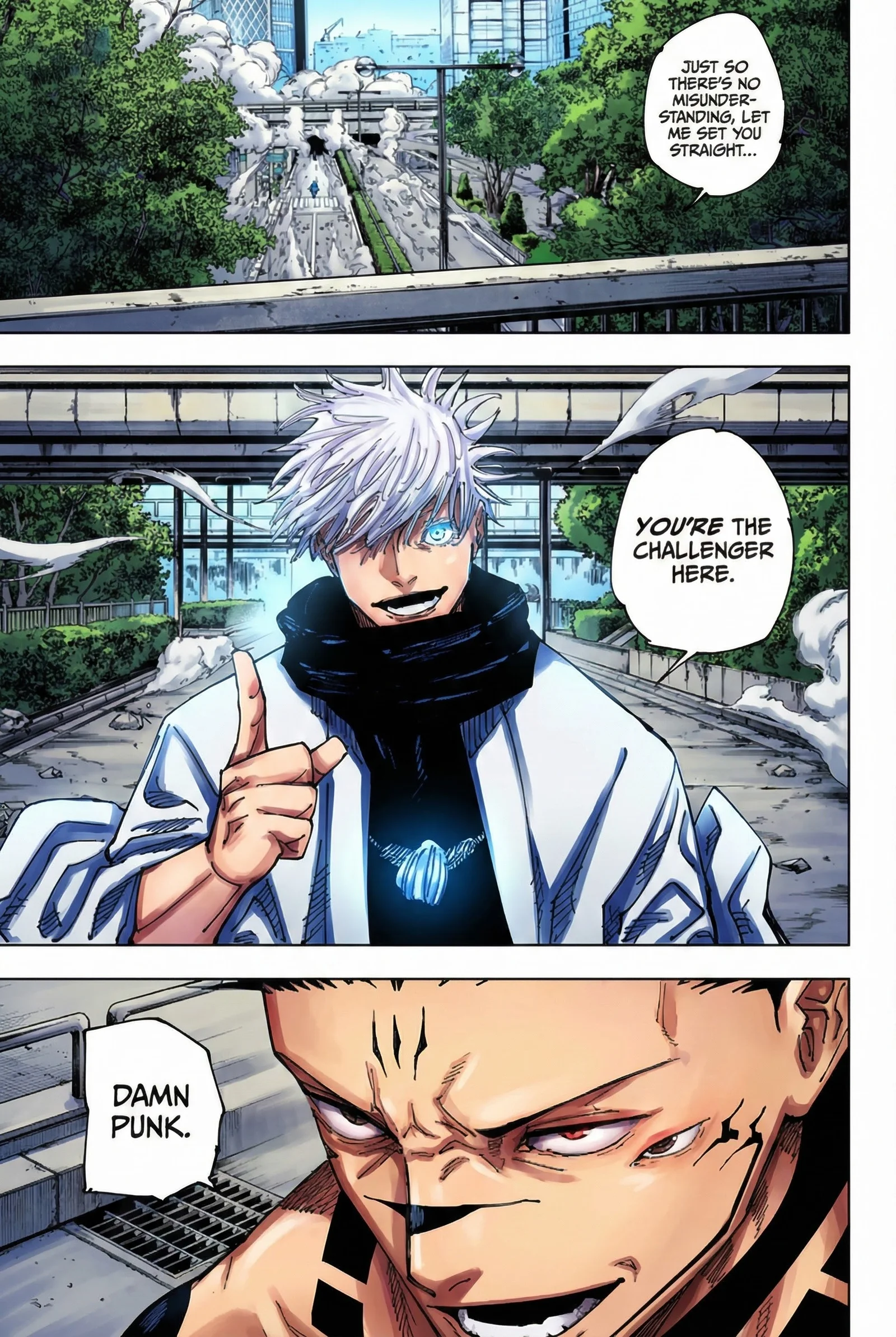 Jujutsu Kaisen Colored Manga JJK, chapter 223, page 16